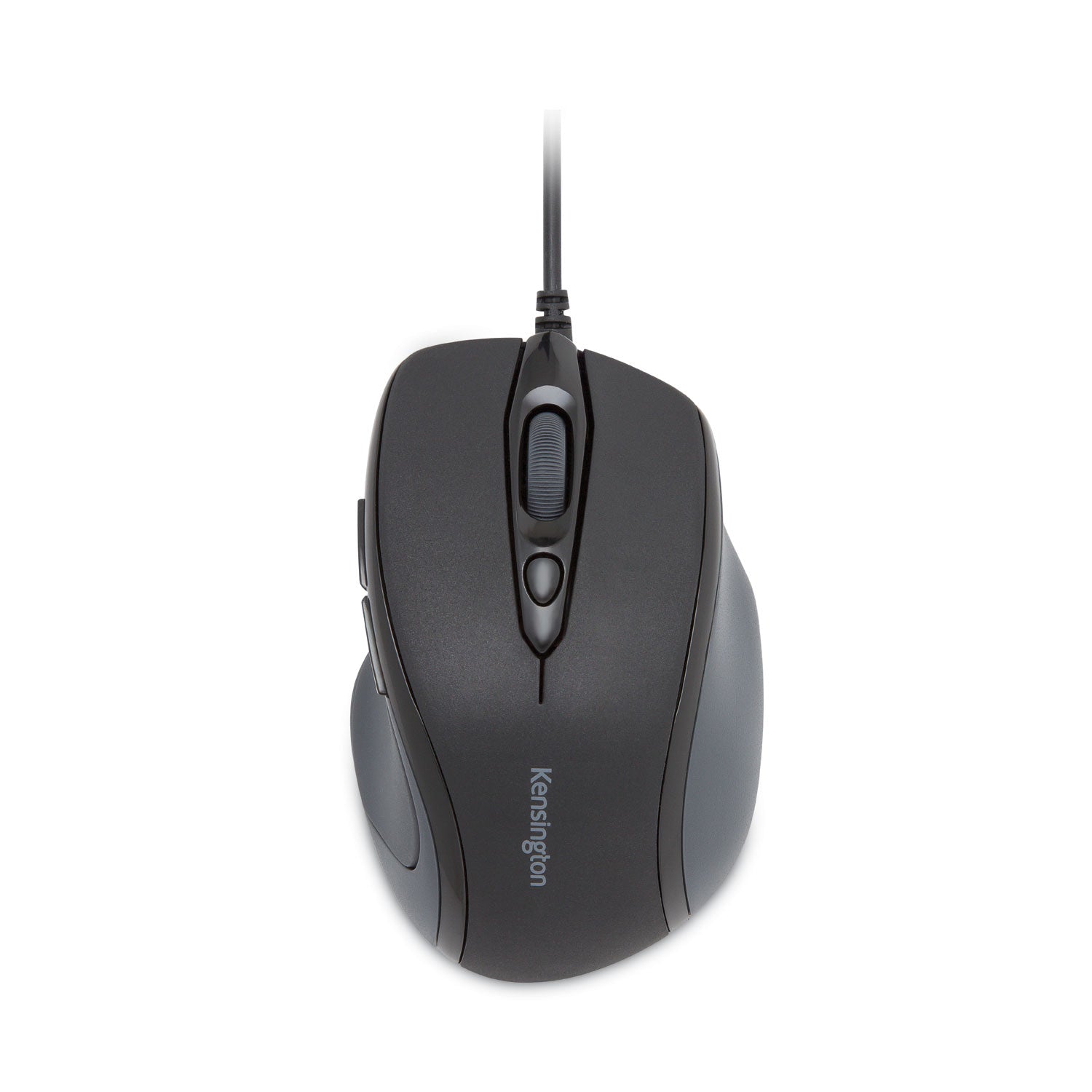 Kensington® Pro Fit Wired Mid-Size Mouse, Usb 2.0, Right Hand Use, Black