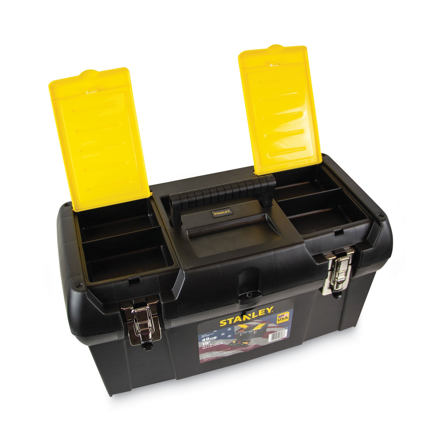 Stanley® Series 2000 Toolbox W/tray, Two Lid Compartments
