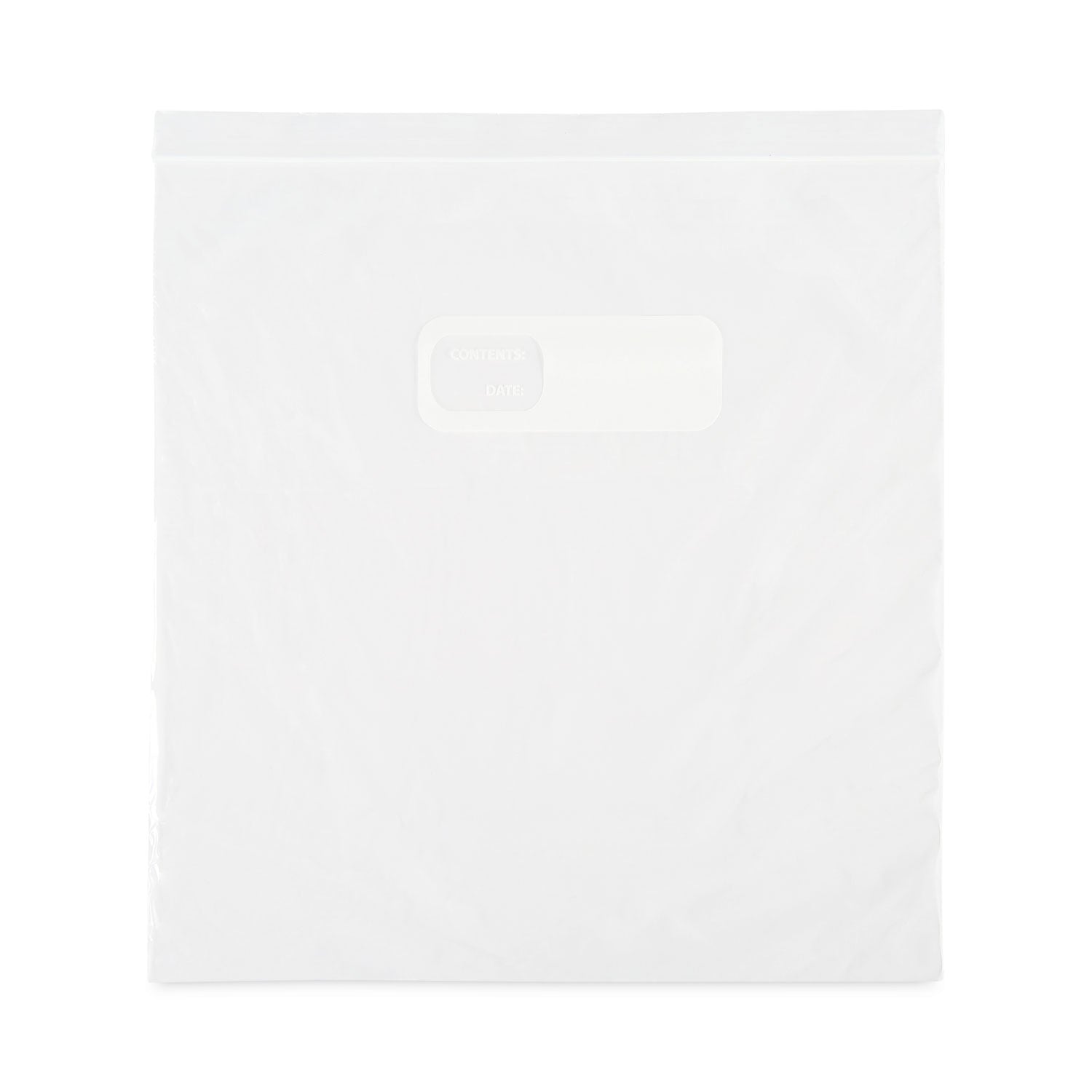 Boardwalk® Reclosable Food Storage Bags, Gallon, 10.5" x 11", Clear, 250/Box