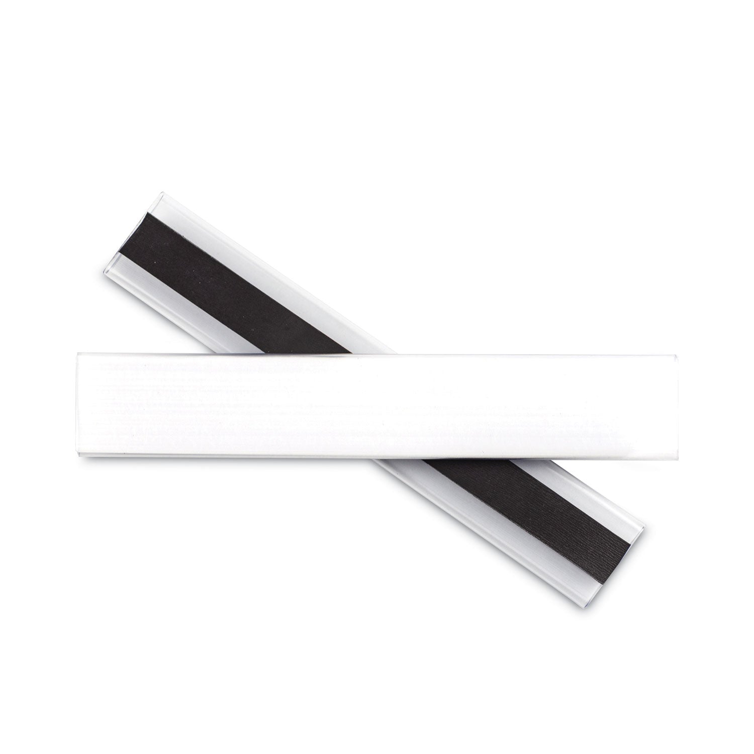 C-Line® Clear Magnetic Label Holders, Side Load, 6 x 1, 10/Pack