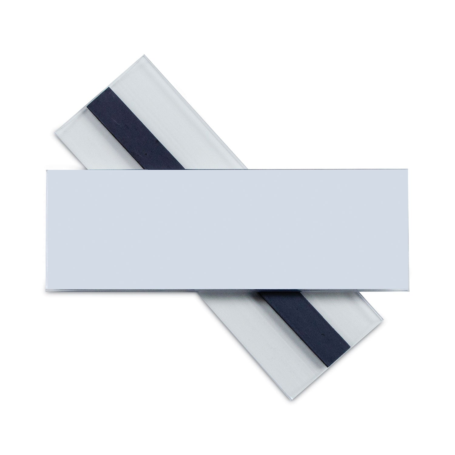 C-Line® Clear Magnetic Label Holders, Side Load, 6 x 2, 10/Pack