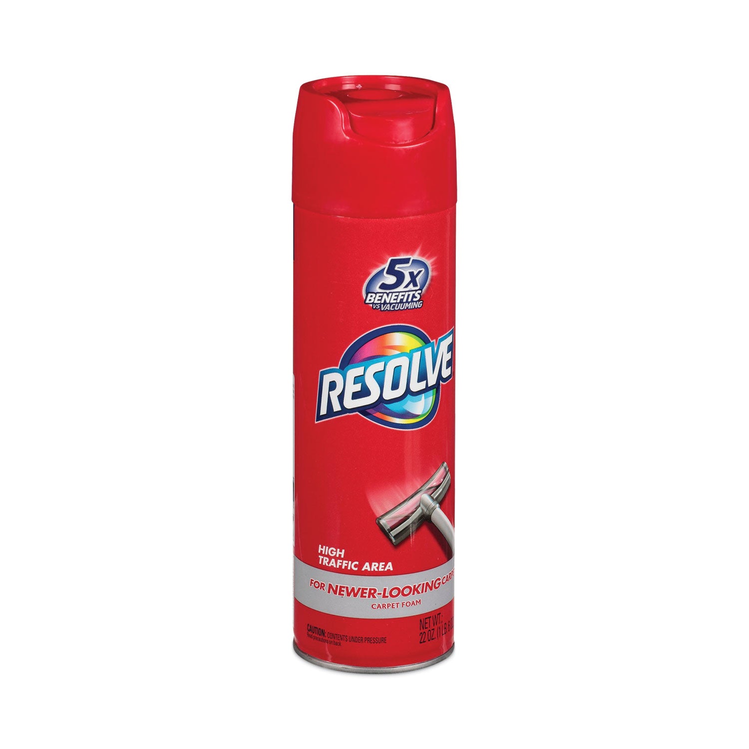 RESOLVE® Foam Carpet Cleaner, Foam, 22 Oz Aerosol Spray, 12/carton
