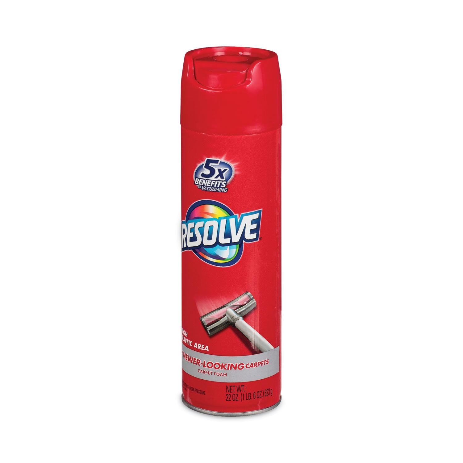 RESOLVE® Foam Carpet Cleaner, Foam, 22 Oz Aerosol Spray