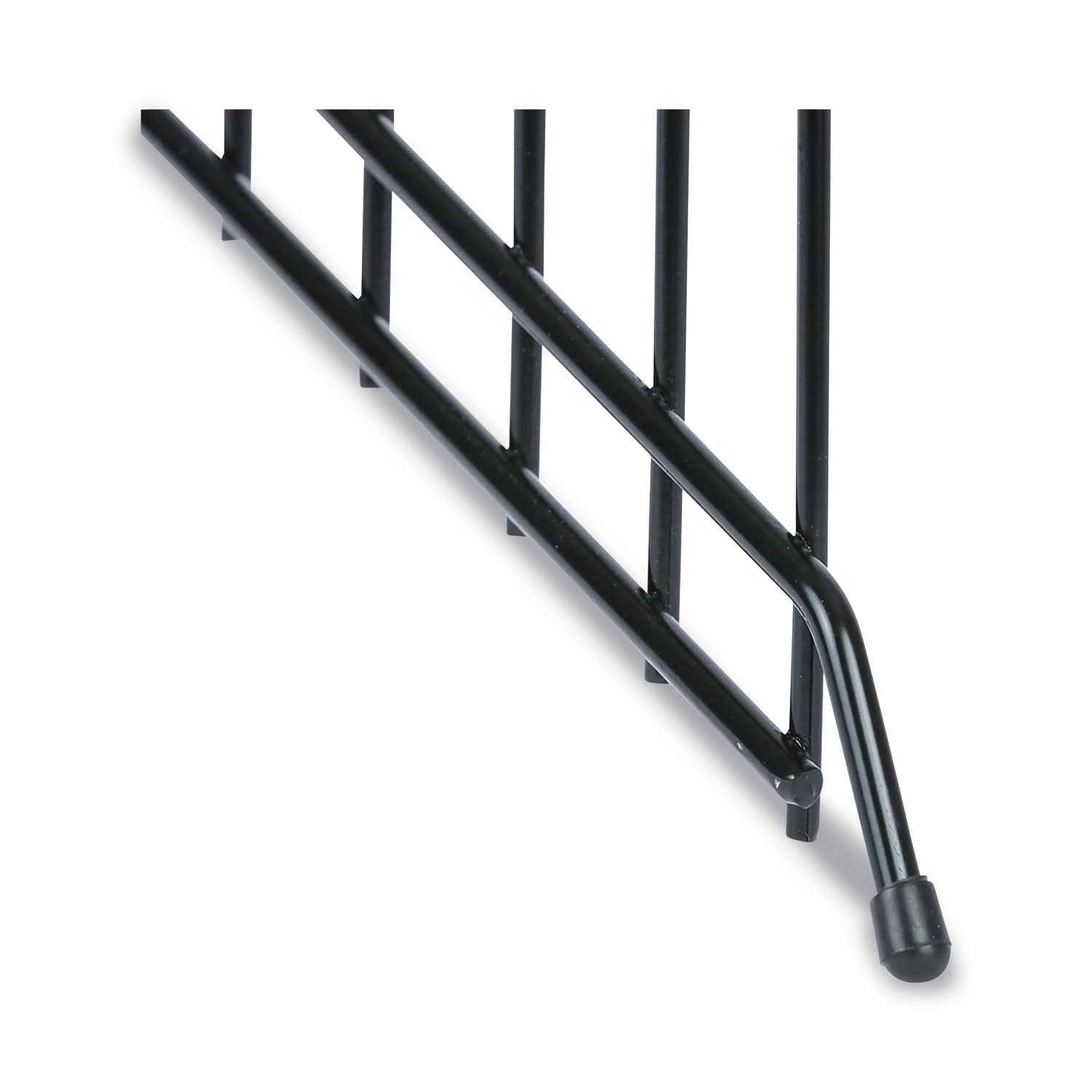 Universal® Wire Tiered File Sorter, 8 Sections, Letter To Legal Size Files, 8" X 10.5" X 12.5", Black