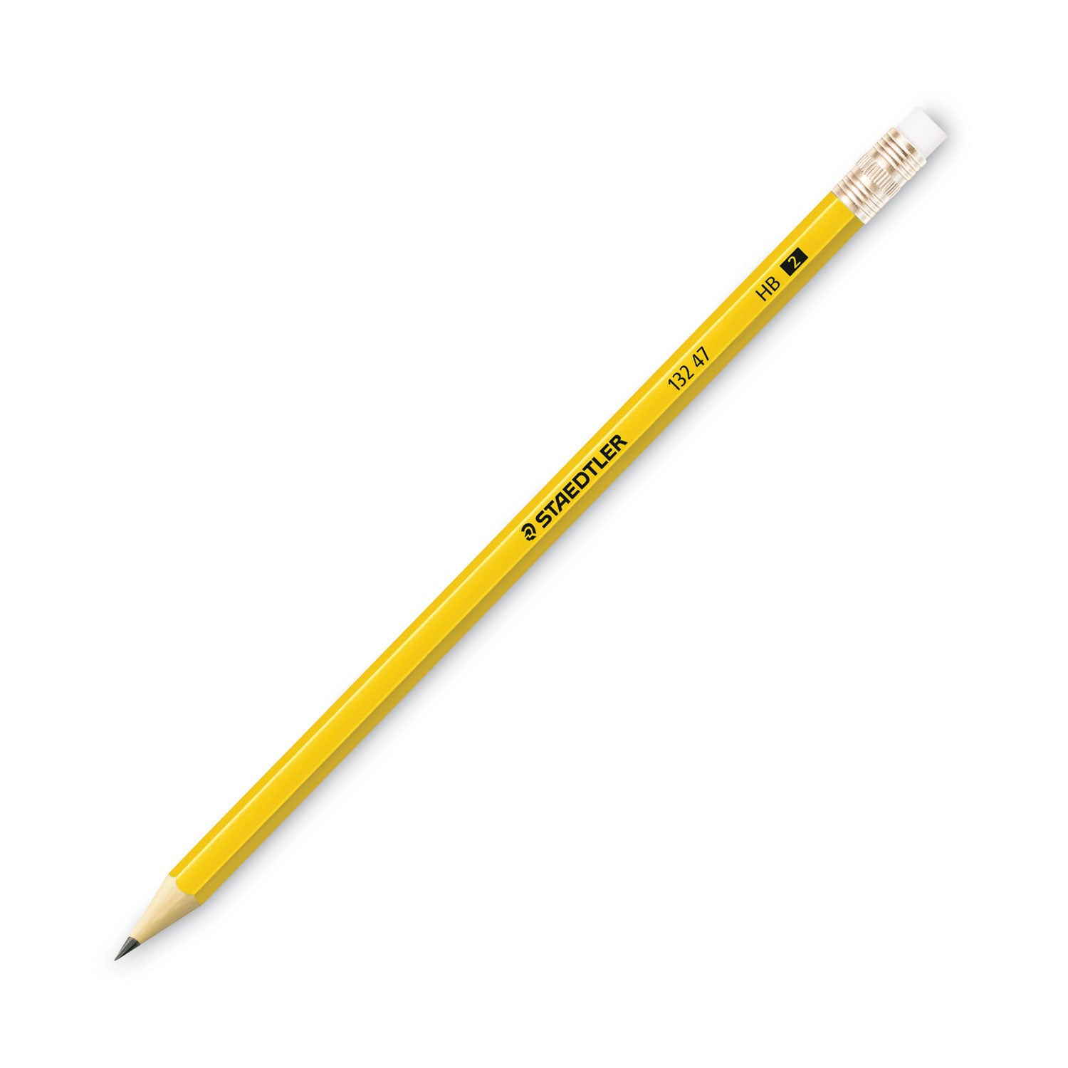 Staedtler® Woodcase Pencil, HB (#2), Black Lead, Yellow Barrel, 144/Pack