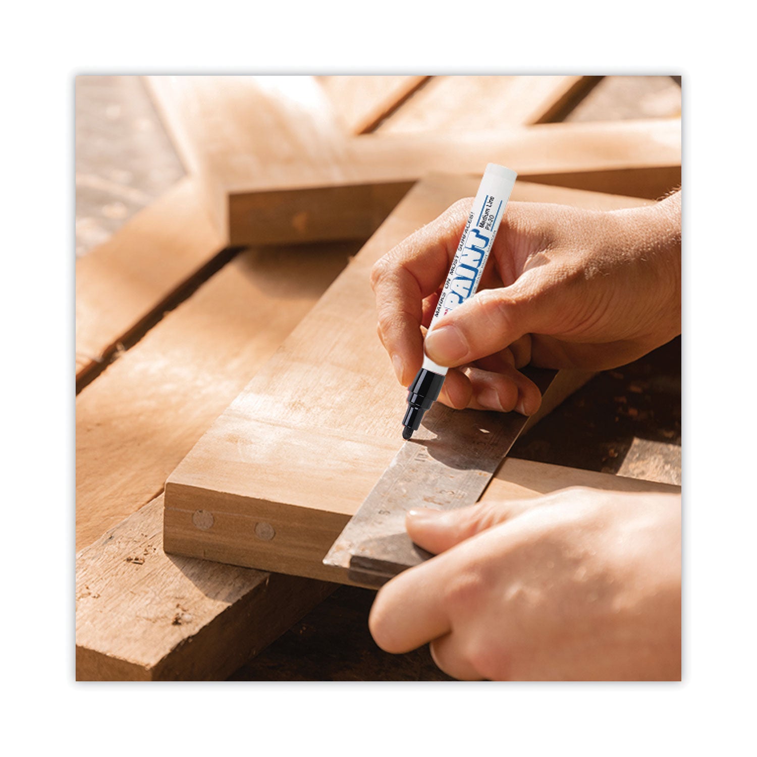 uni®-Paint Permanent Marker, Medium Bullet Tip, Black