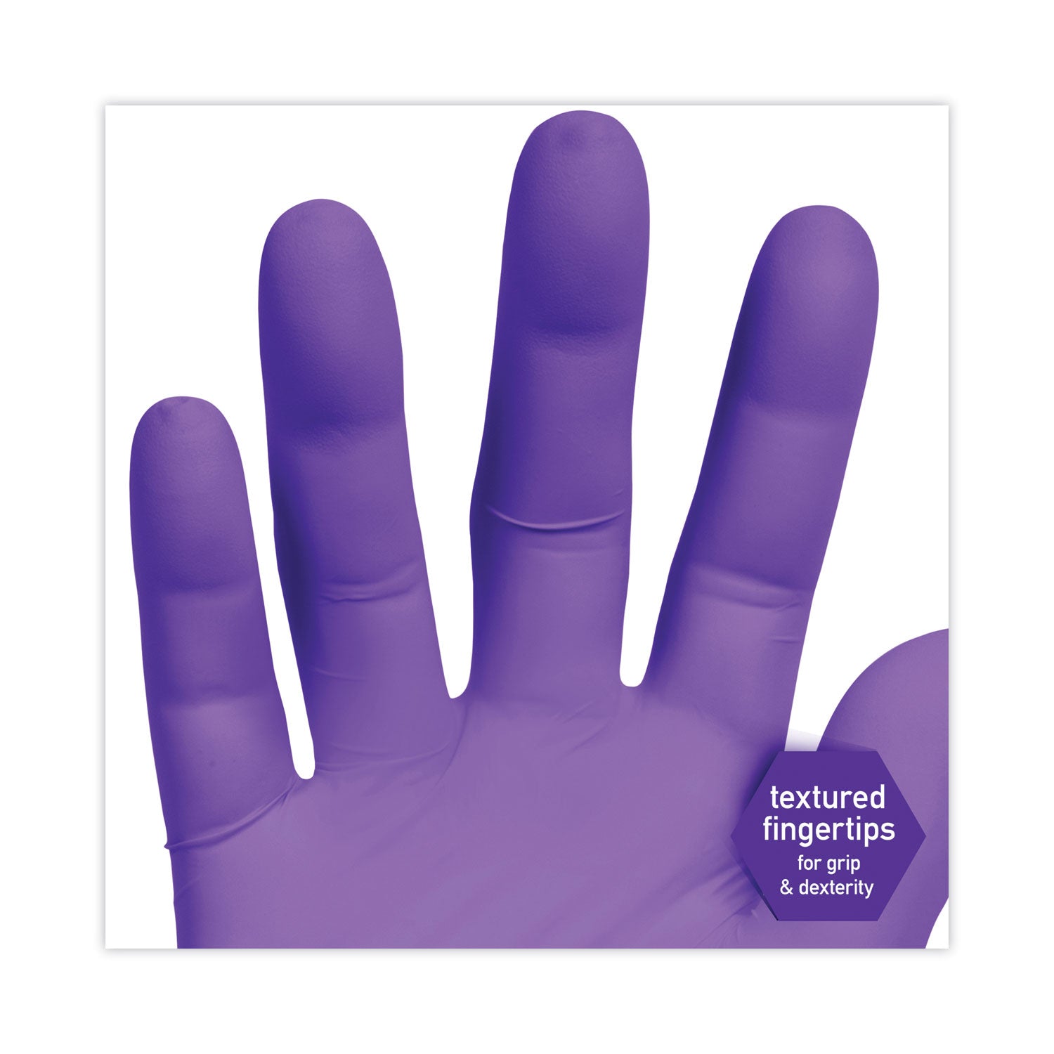 Kimtech™ PURPLE NITRILE Exam Gloves, 242 mm Length, X-Large, Purple, 90/Box
