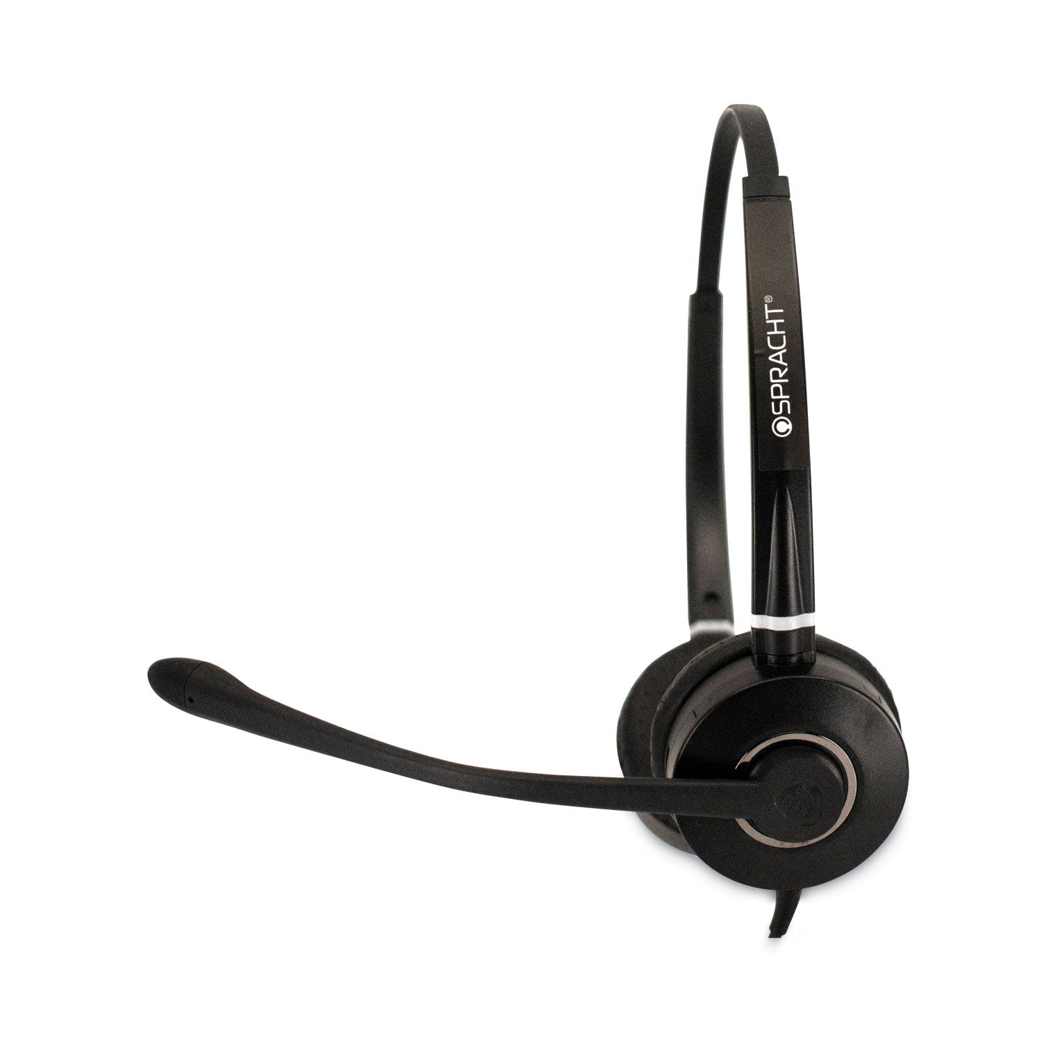 Spracht HS-WD-USB-2 Binaural Over The Head Headset, Black