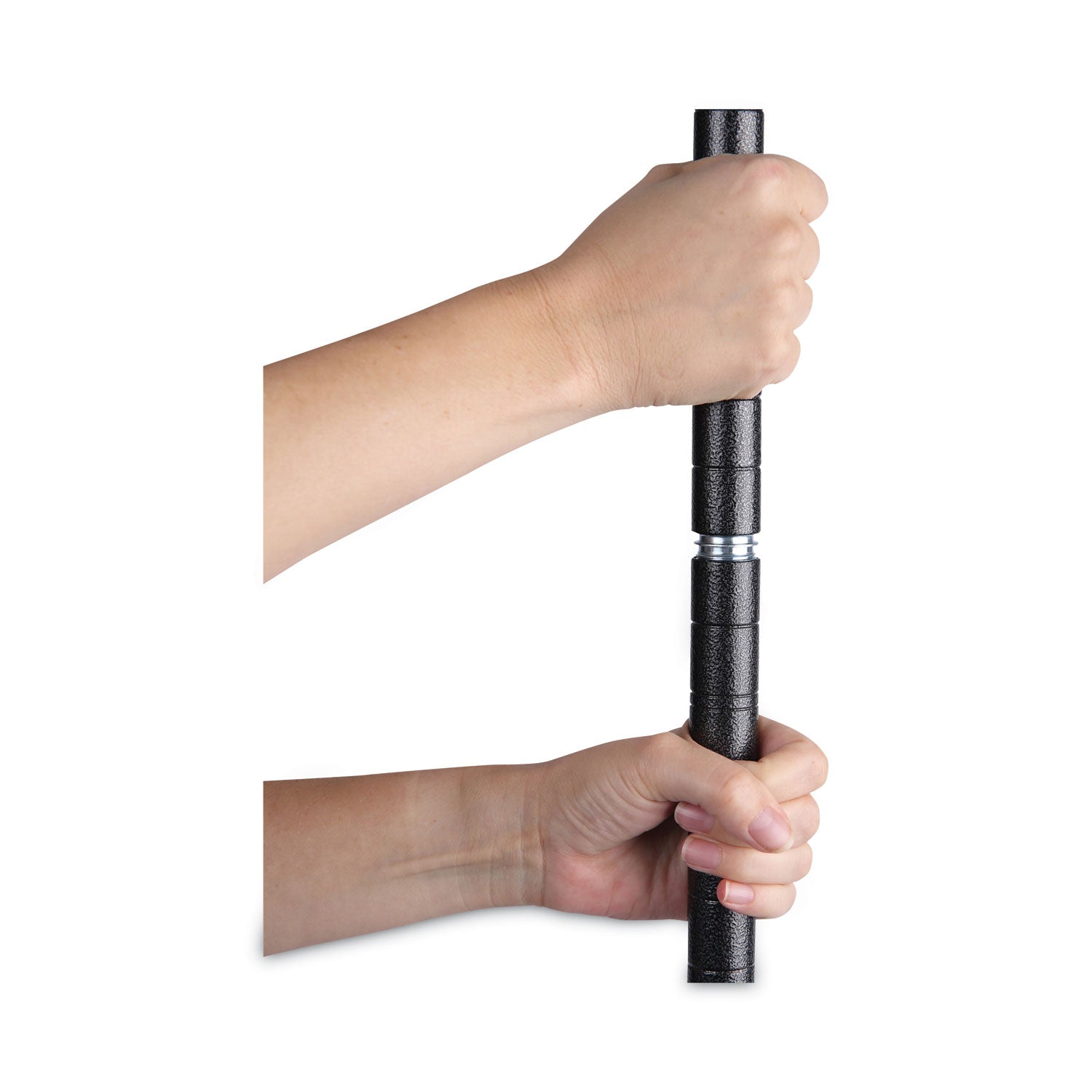 Alera® BA Plus Wire Shelving Kit, Four-Shelf, 72w x 18d x 72h, Black Anthracite Plus