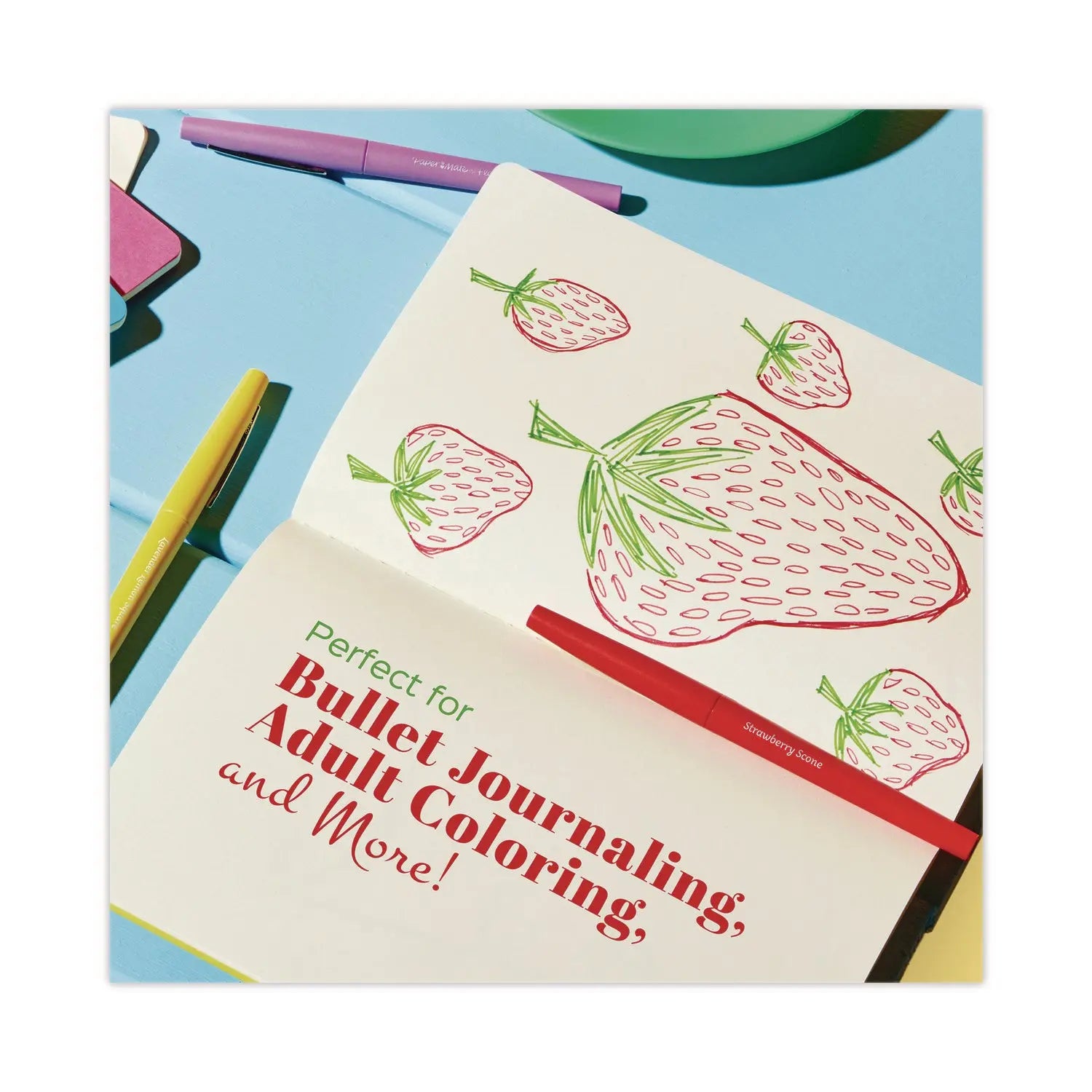 Flair Scented Felt Tip Porous Point Pen, Stick, Medium 0.7 mm, Assorted Ink and Barrel Colors, 6/Pack Paper Mate® Flipcost