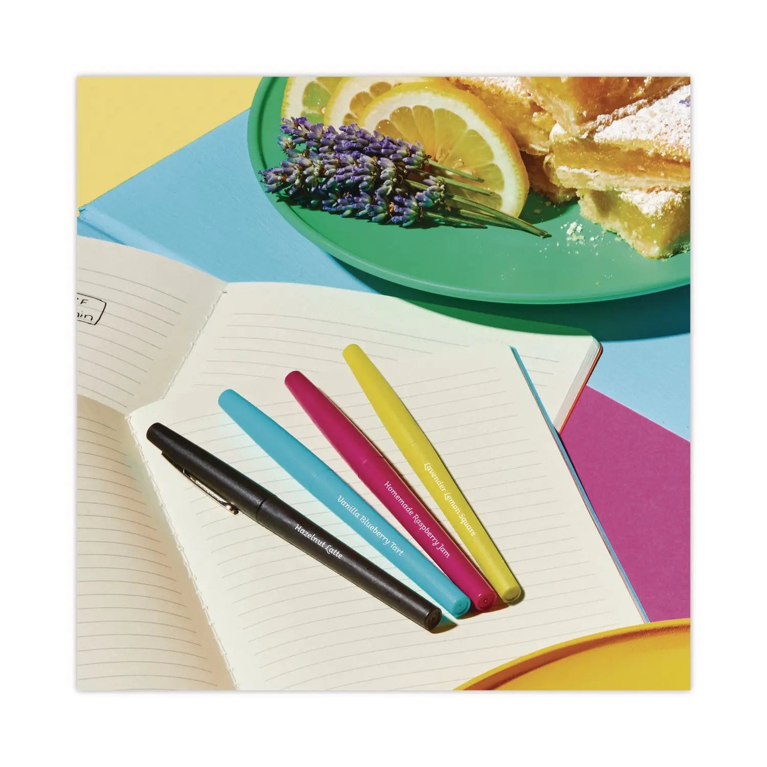 Flair Scented Felt Tip Porous Point Pen, Stick, Medium 0.7 mm, Assorted Ink and Barrel Colors, 6/Pack Paper Mate® Flipcost