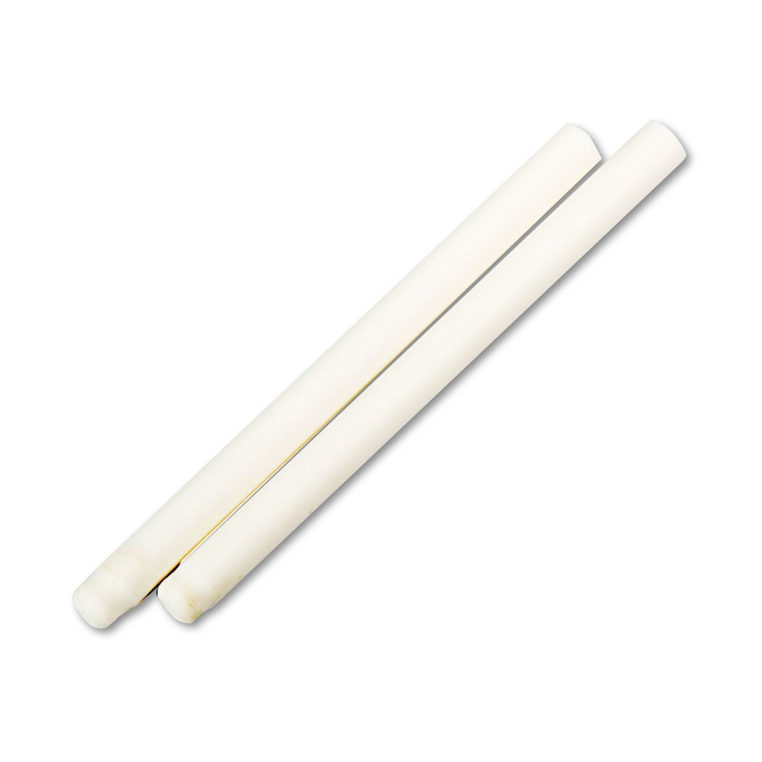 Pentel® Clic Eraser Refills For Pentel Clic Erasers, Cylindrical Rod, White, 2/pack