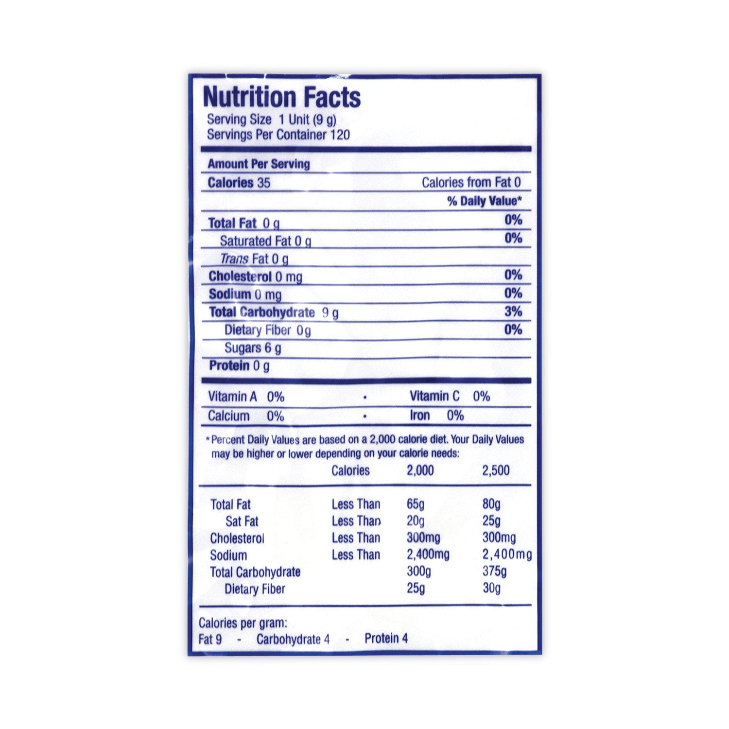 Colombina Jumbo Peppermint Balls Bag, 0.04 oz, 120 Balls/Bag, 1 Bag/Carton