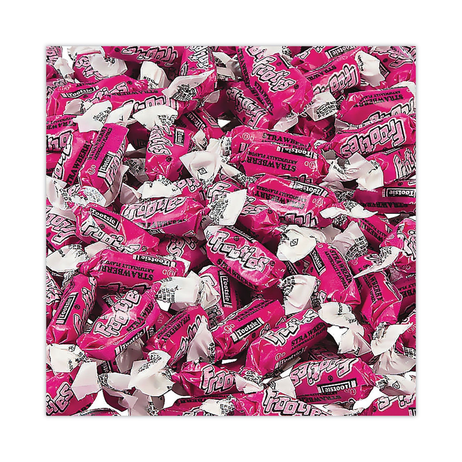 Tootsie Roll® Frooties, Strawberry, 38.8 oz Bag, 360 Pieces/Bag