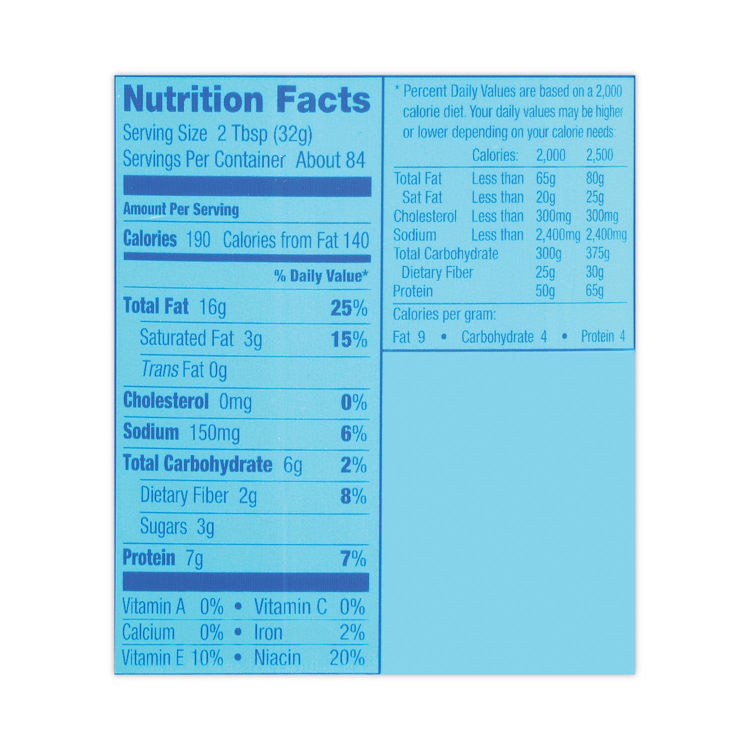 SKIPPY® Creamy Peanut Butter, 48 oz Jar, 2/Pack