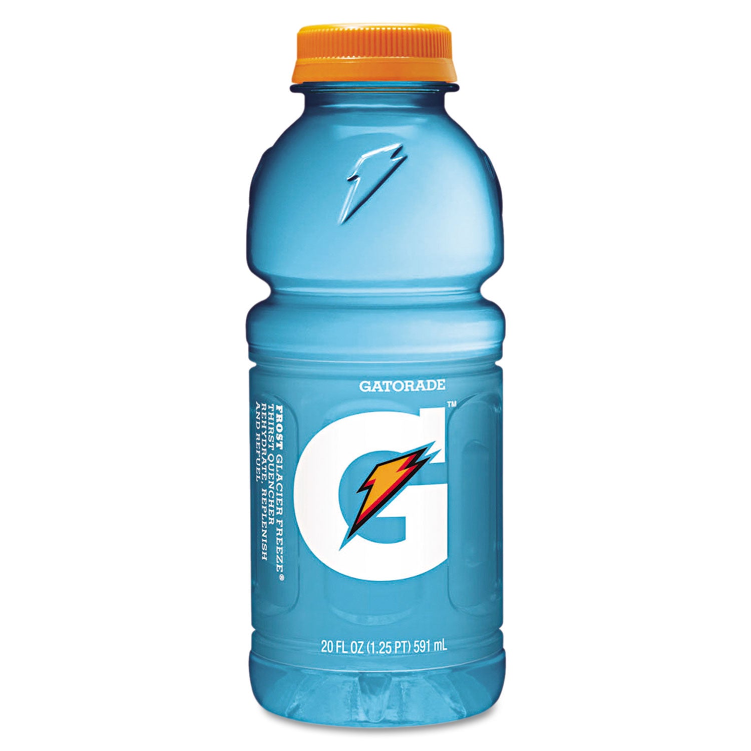 Gatorade® G-Series Perform 02 Thirst Quencher, Glacier Freeze, 20 Oz Bottle, 24/carton