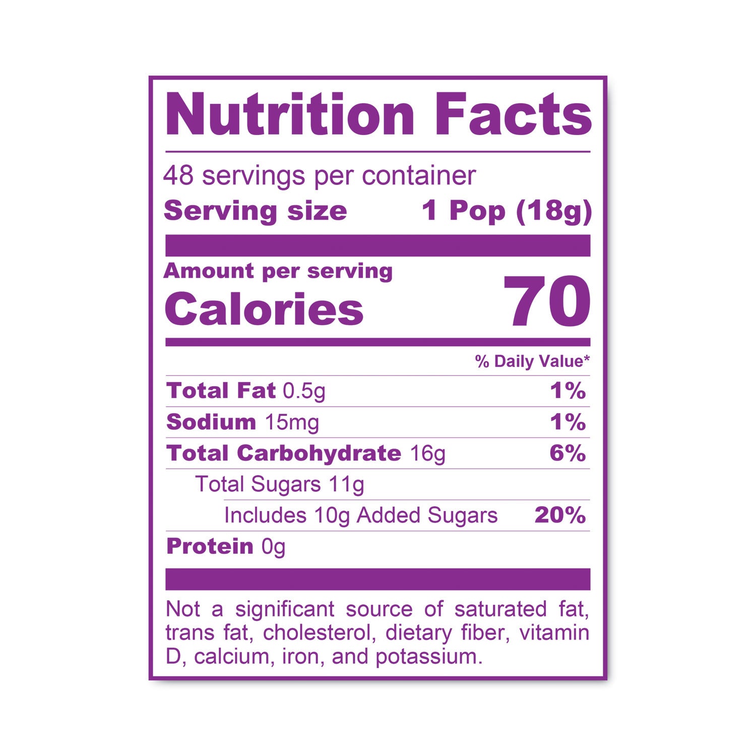 Tootsie Roll® Caramel Apple Pops, 0.63 oz, 48/Carton