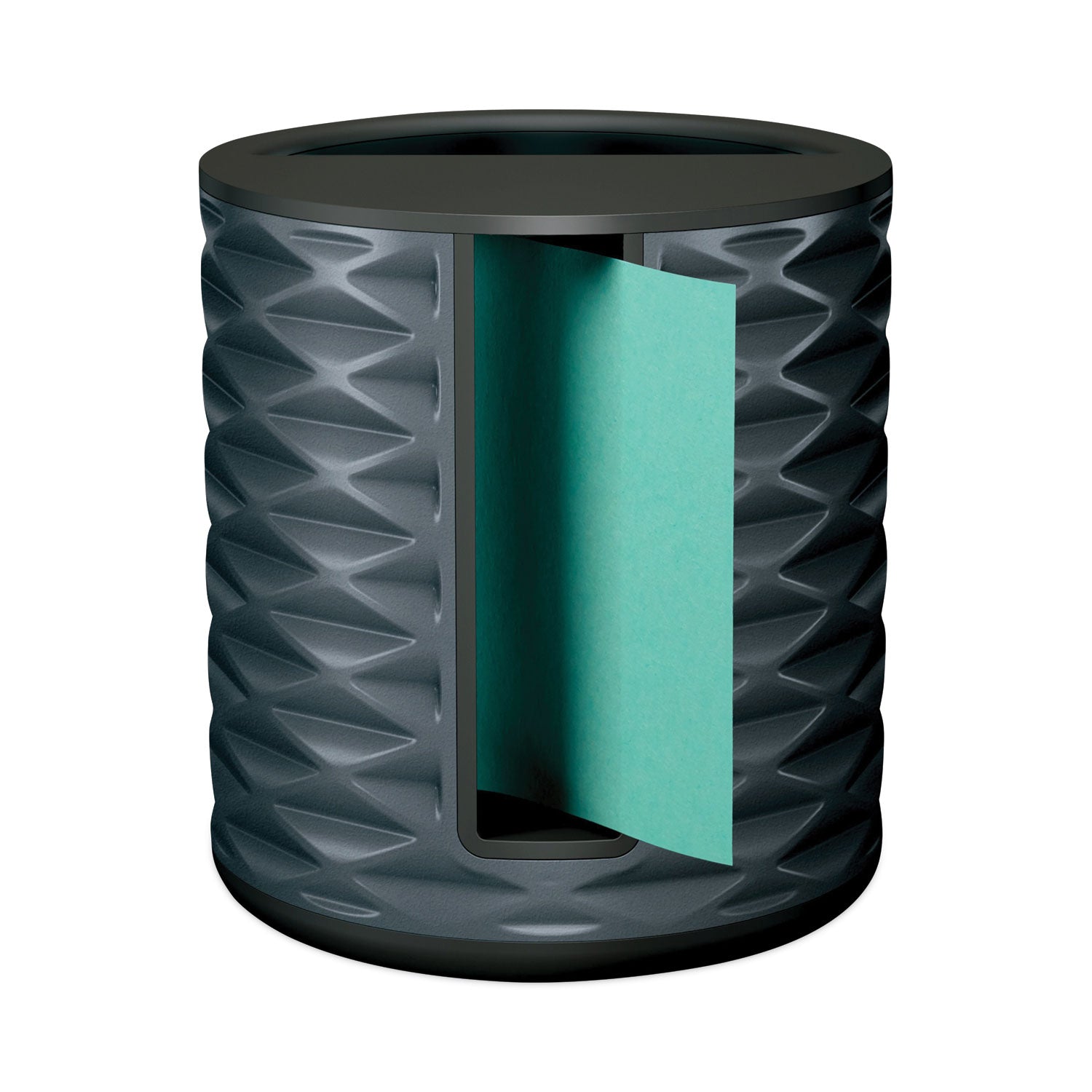 Post-it® Pop-up Notes Super Sticky Vertical Pop-up Note Dispenser, For 3 x 3 Pads, Black