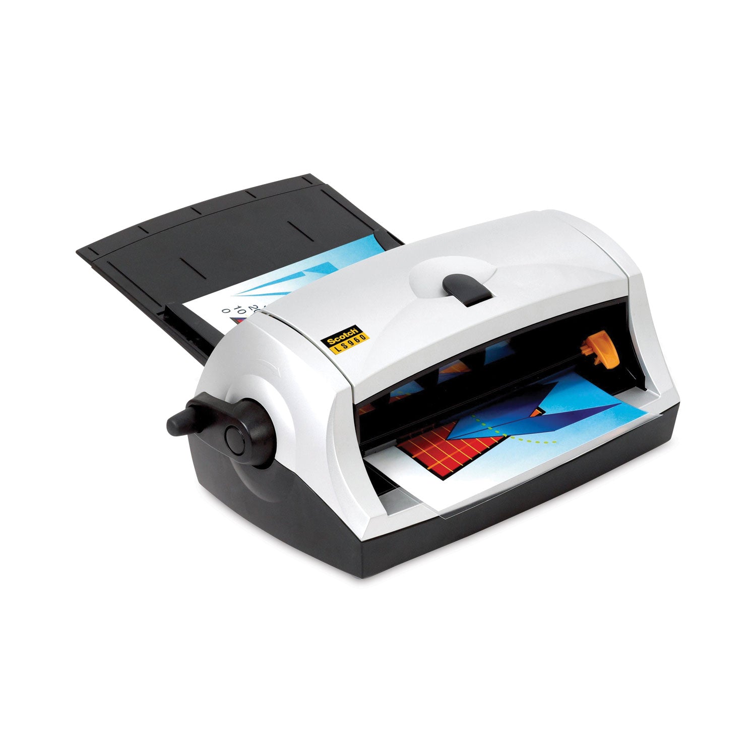 Scotch™ 8.5" Heat-Free Laminator w/1 Cartridge, 8.5" Max Document Width, 9.2 mil Max Document Thickness