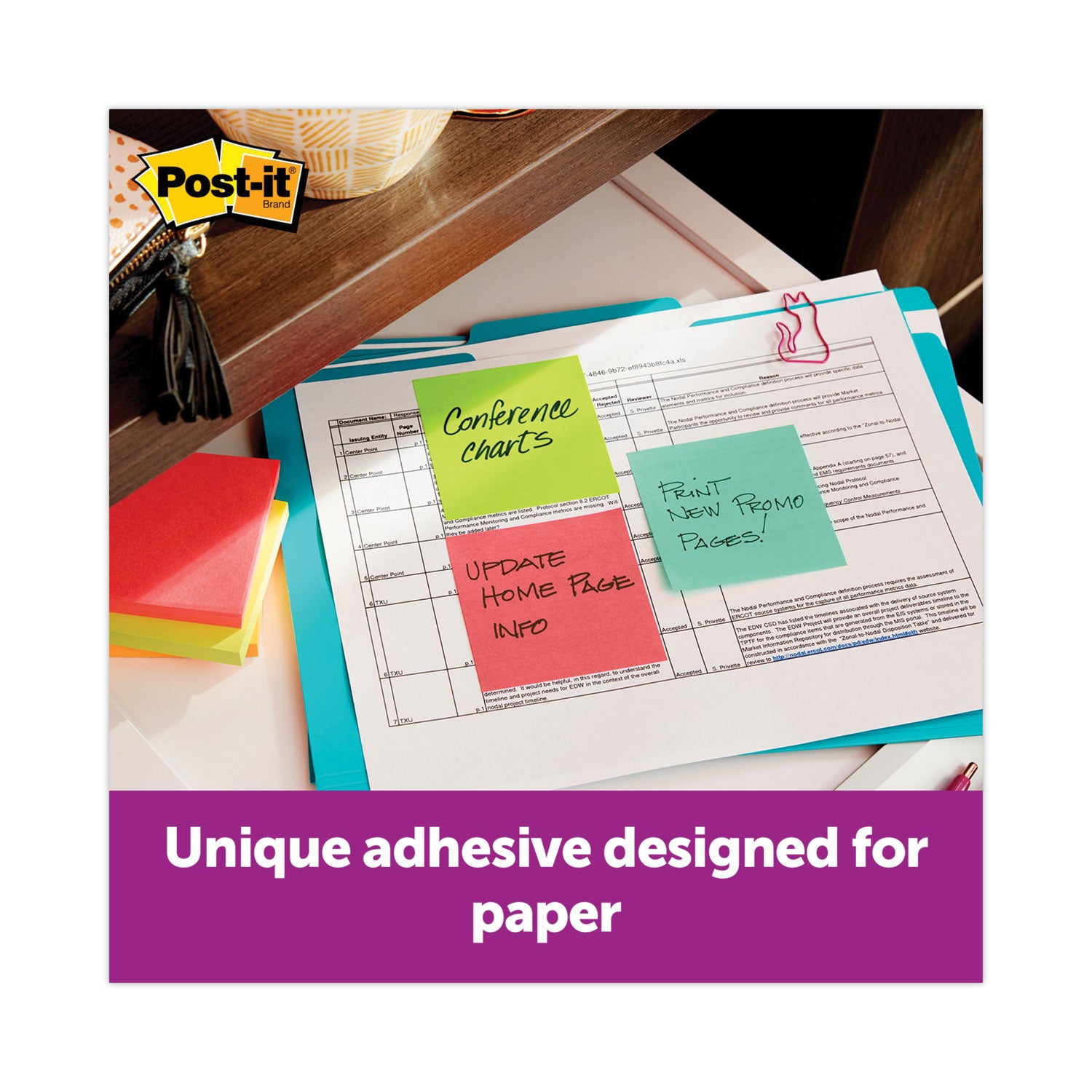 Post-it® Dispenser Notes Original Pop-up Notes Value Pack, 3" x 3", (8) Canary Yellow, (6) Poptimistic Collection Colors, 100 Sheets/Pad, 14 Pads/Pack