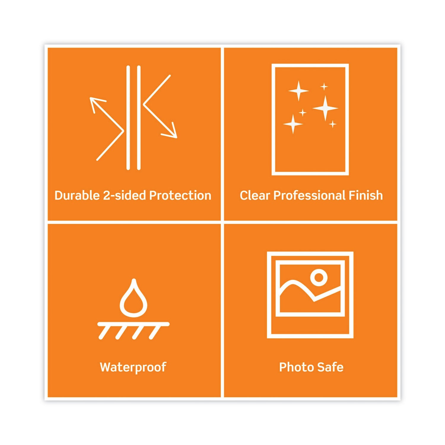 Scotch™ Laminating Pouches, 3 Mil, 9" X 11.5", Gloss Clear, 100/pack