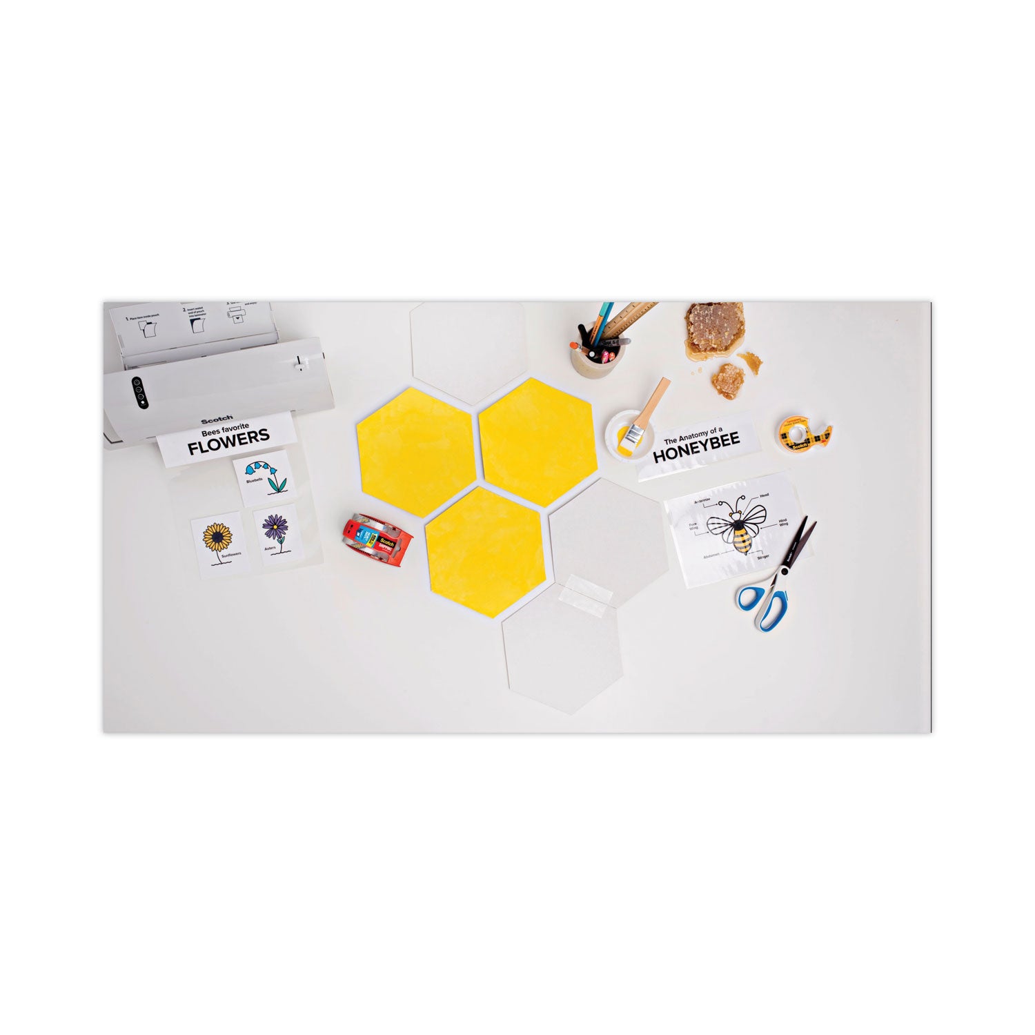 Scotch™ Laminating Pouches, 3 Mil, 9" X 11.5", Gloss Clear, 100/pack