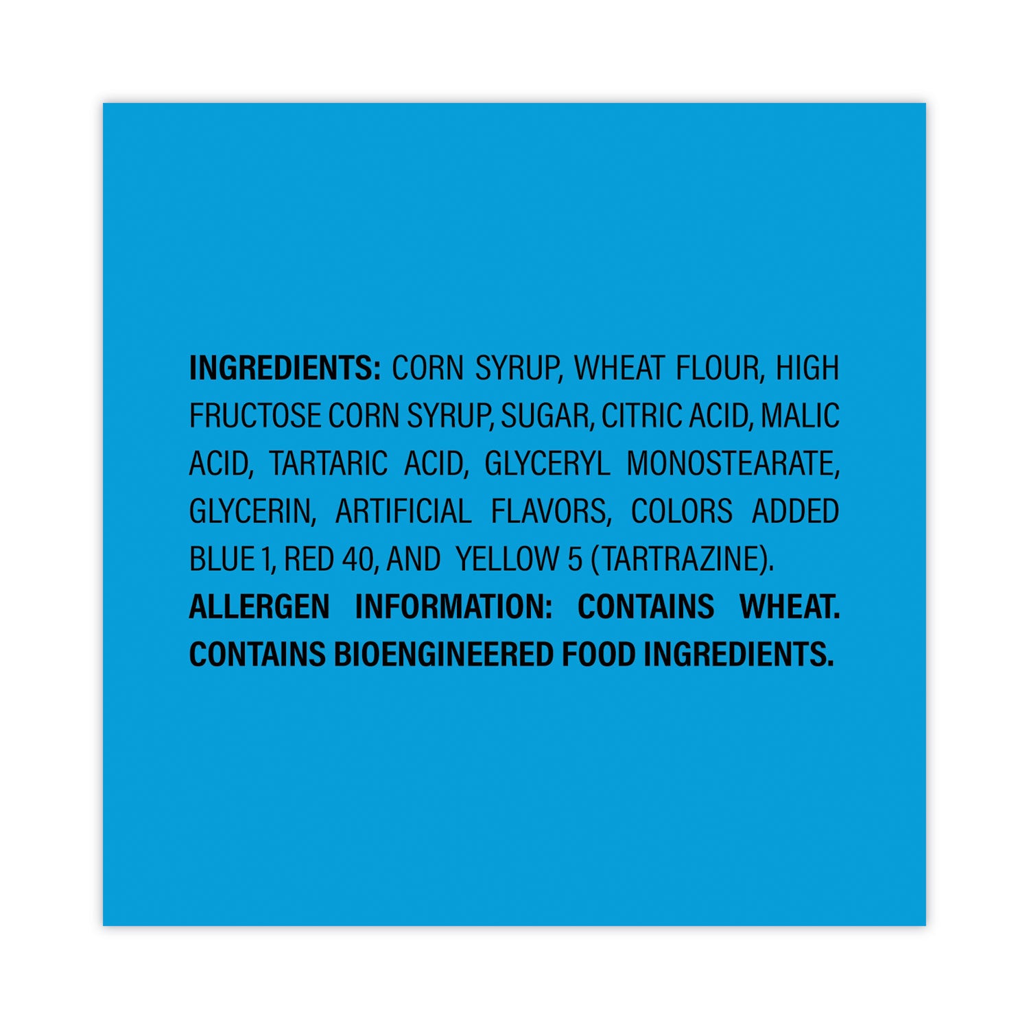 Sour Punch® Twists, Variety, 2.59 lb Tub, Approx. 210 Pieces