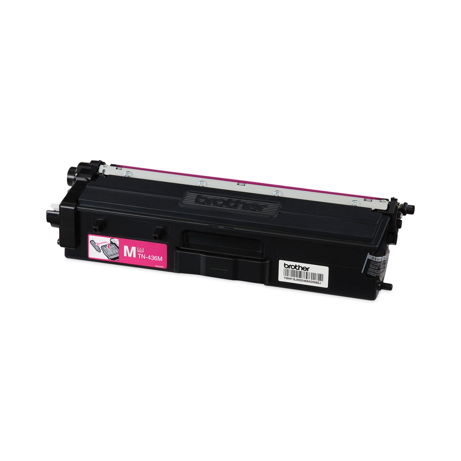 Brother Tn436m Super High-Yield Toner, 6,500 Page-Yield, Magenta