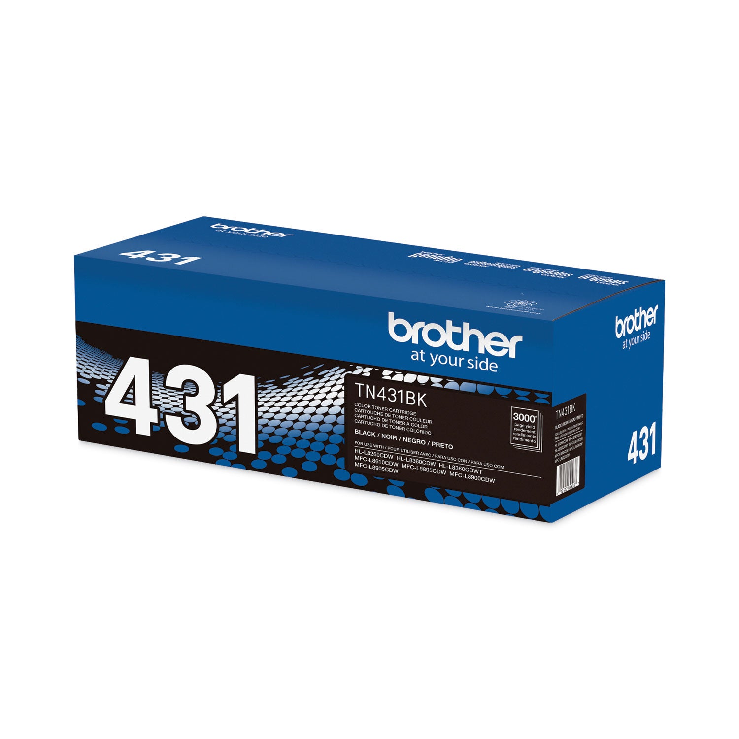 Brother Tn431bk Toner, 3,000 Page-Yield, Black