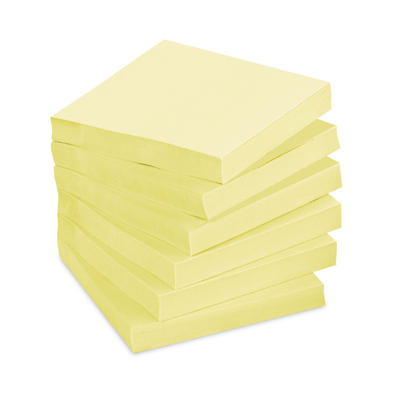 Post-it® Notes Super Sticky Pads in Canary Yellow, 3" x 3", 90 Sheets/Pad, 12 Pads/Pack