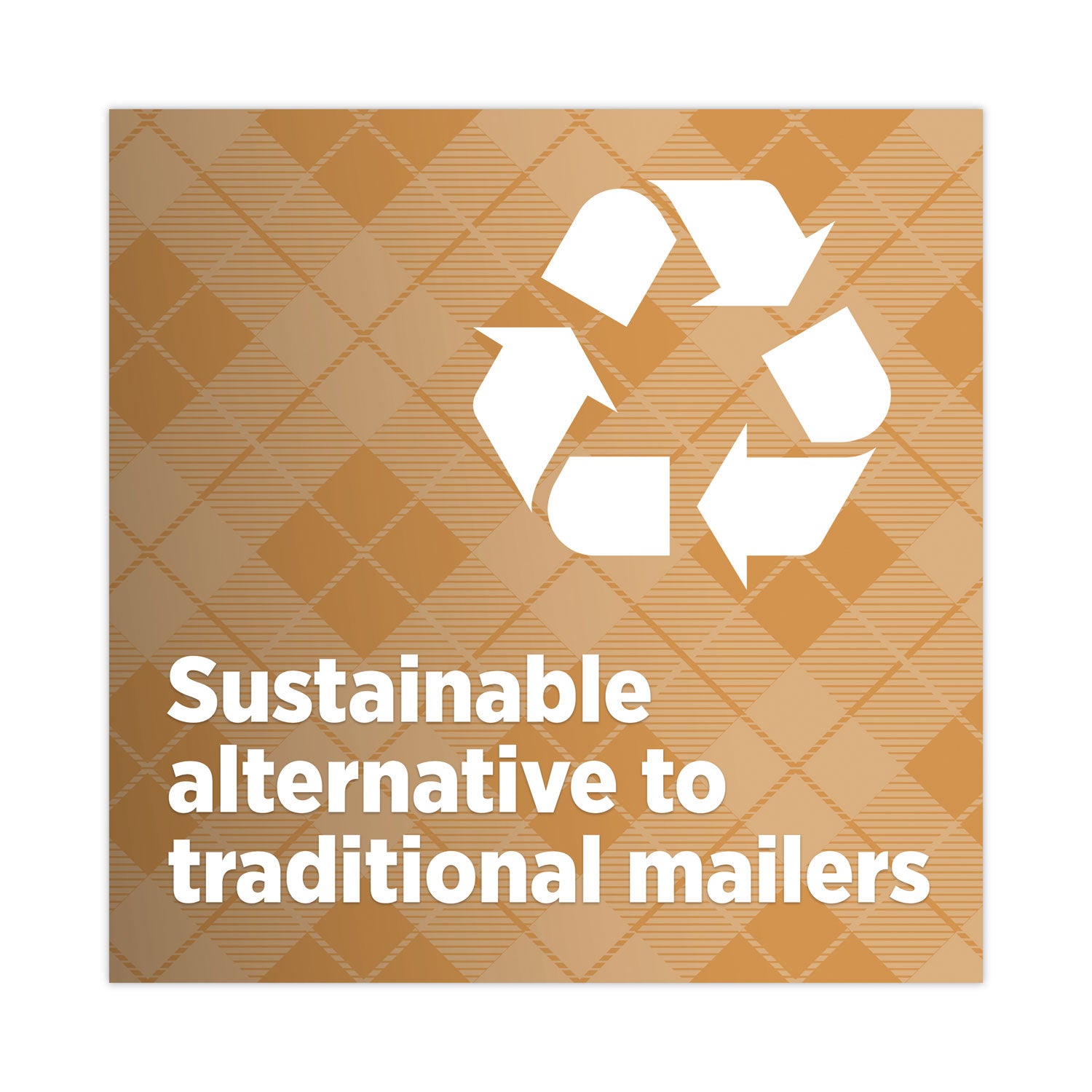 Scotch™ Curbside Recyclable Padded Mailer, #2, Bubble Cushion, Self-Adhesive Closure, 11.25 x 12, Natural Kraft, 100/Carton