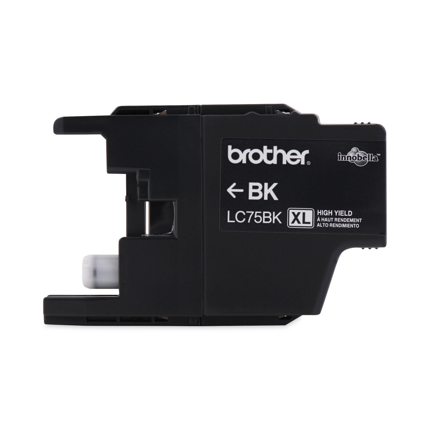 Brother Lc75bk Innobella High-Yield Ink, 600 Page-Yield, Black