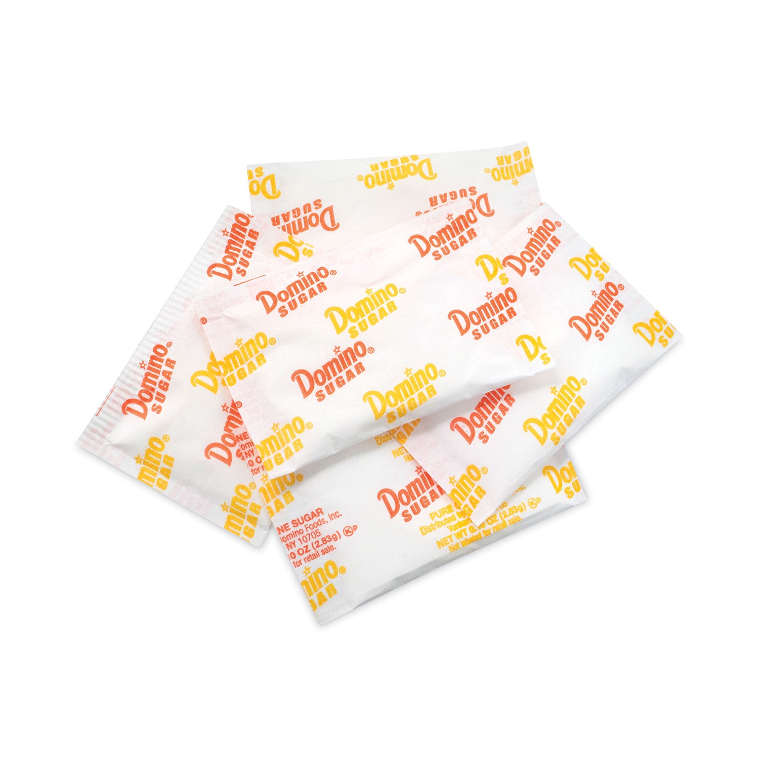 Domino® Sugar, 0.1 oz Packet, 2,000/Carton