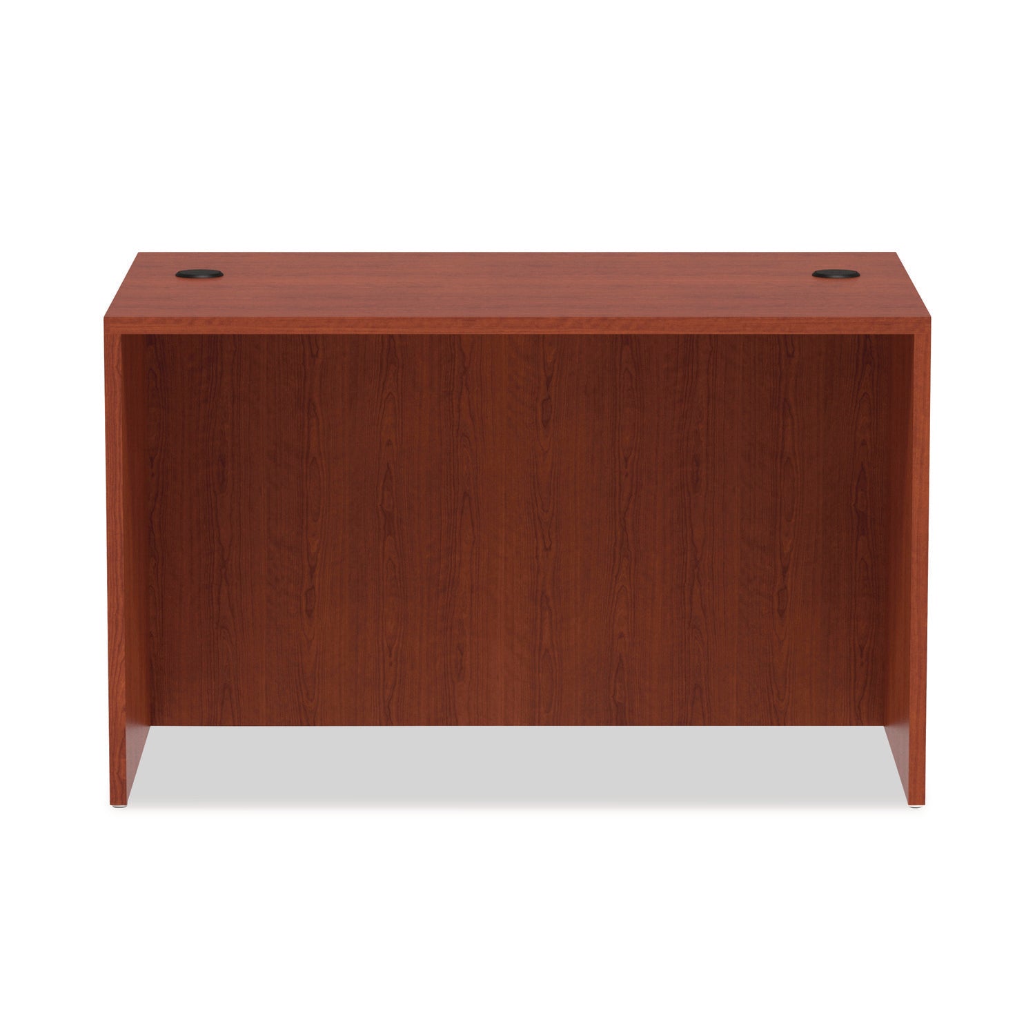 Alera® Alera Valencia Series Straight Front Desk Shell, 47.25" X 29.5" X 29.63", Medium Cherry