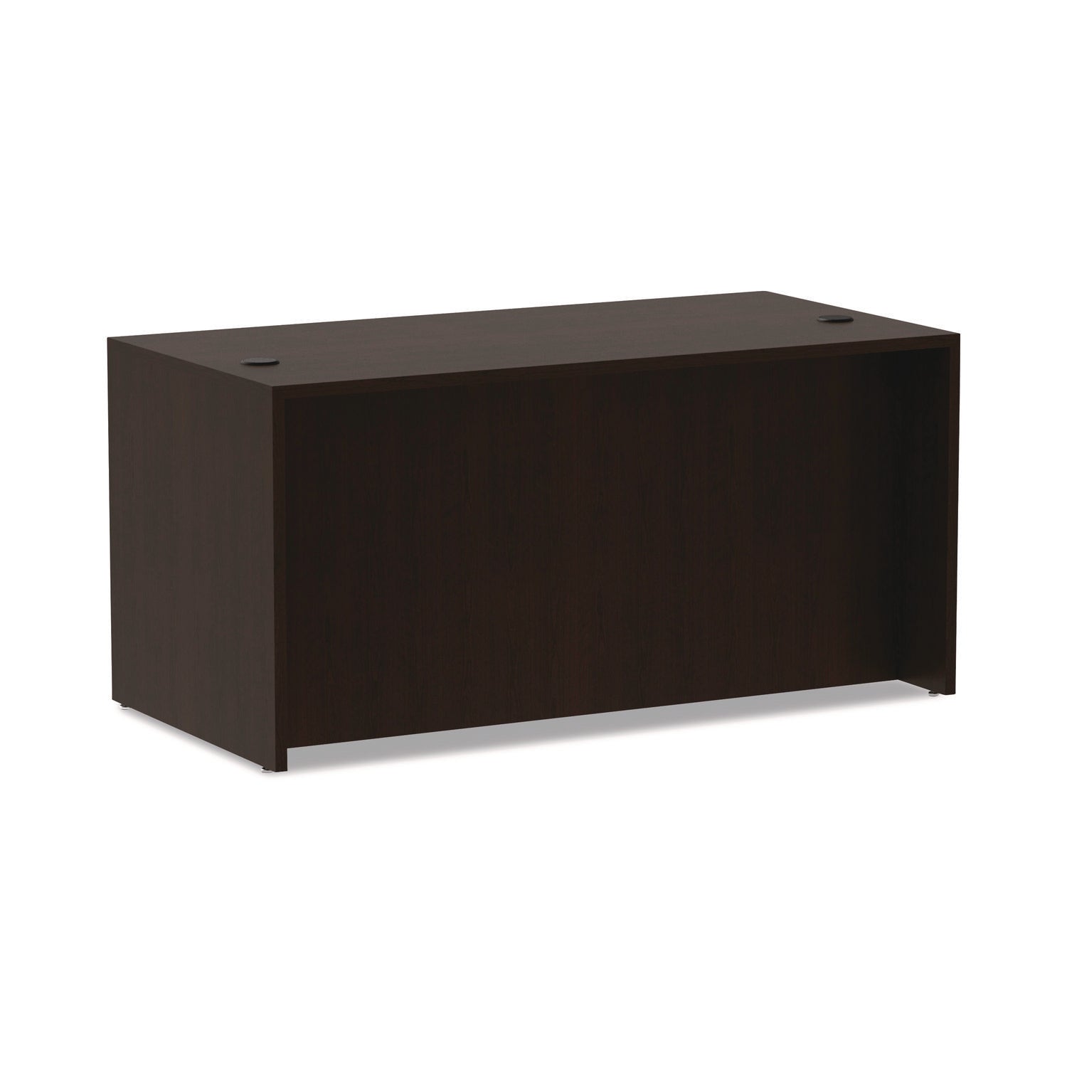 Alera® Alera Valencia Series Straight Front Desk Shell, 59.13" X 29.5" X 29.63", Espresso