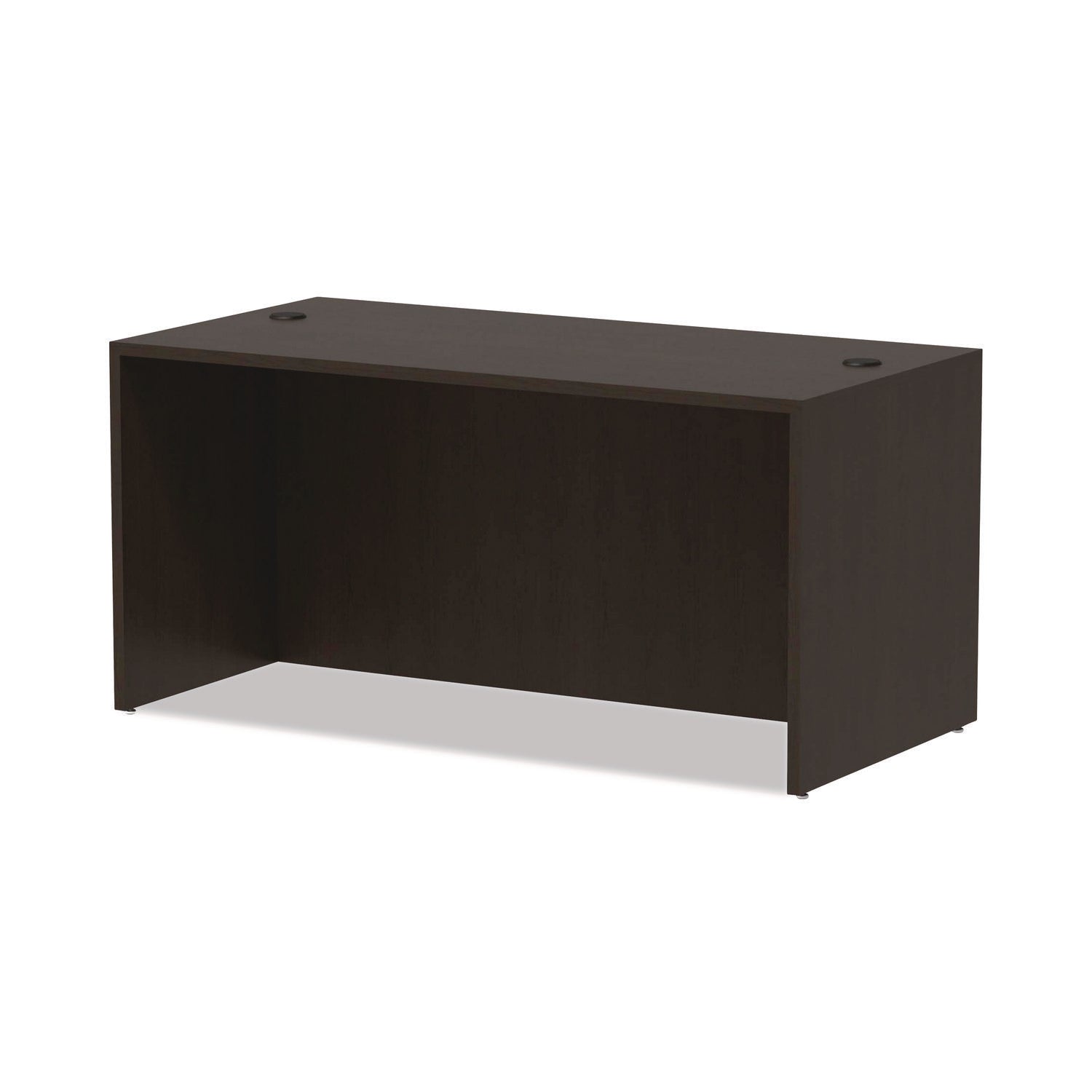 Alera® Alera Valencia Series Straight Front Desk Shell, 59.13" X 29.5" X 29.63", Espresso