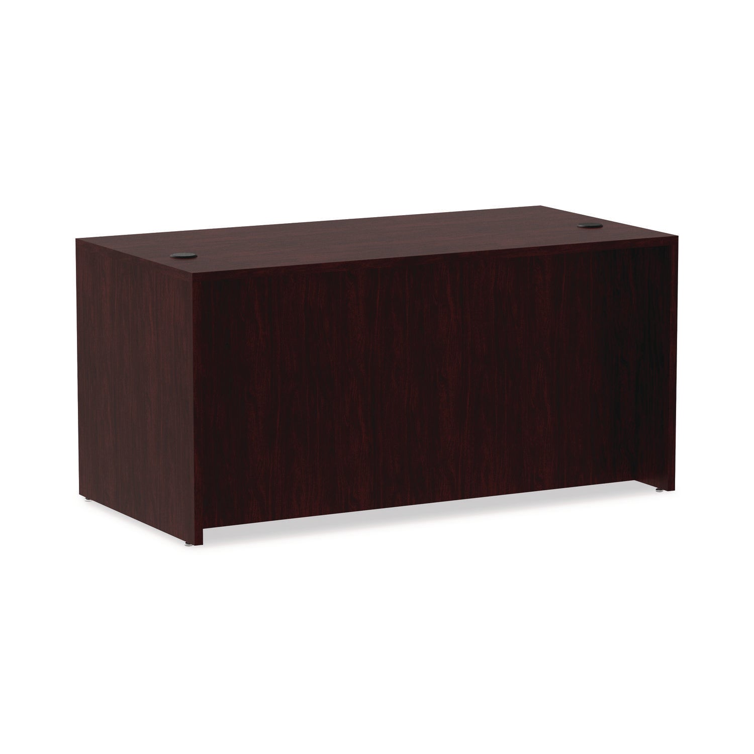 Alera® Alera Valencia Series Straight Front Desk Shell, 59.13" X 29.5" X 29.63", Mahogany