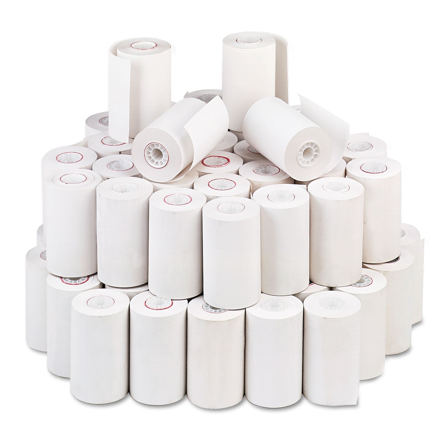 Iconex™ Direct Thermal Printing Thermal Paper Rolls, 3.13" X 90 Ft, White, 72/carton