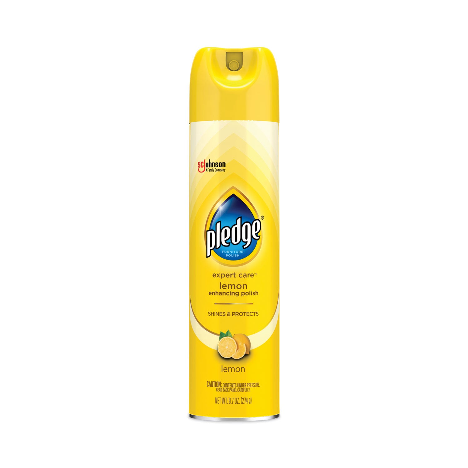 Furniture Polish, Lemon, 9.7 oz Aerosol Spray
