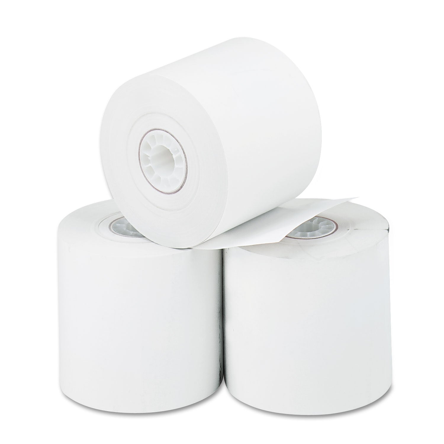 Direct Thermal Printing Thermal Paper Rolls, 2.25" x 165 ft, White, 3/Pack