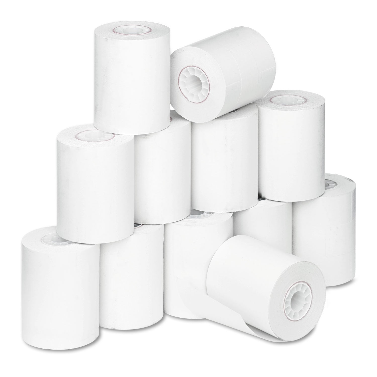 Iconex™ Direct Thermal Printing Thermal Paper Rolls, 2.25" X 80 Ft, White, 12/pack