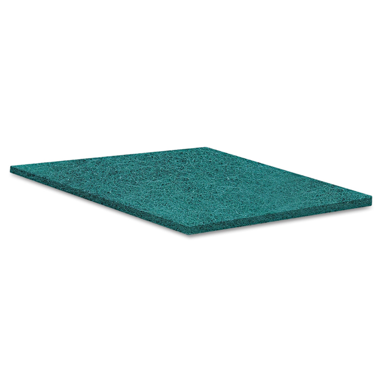 Boardwalk® Medium-Duty Scouring Pad, 6 x 9, Green, 20/Carton