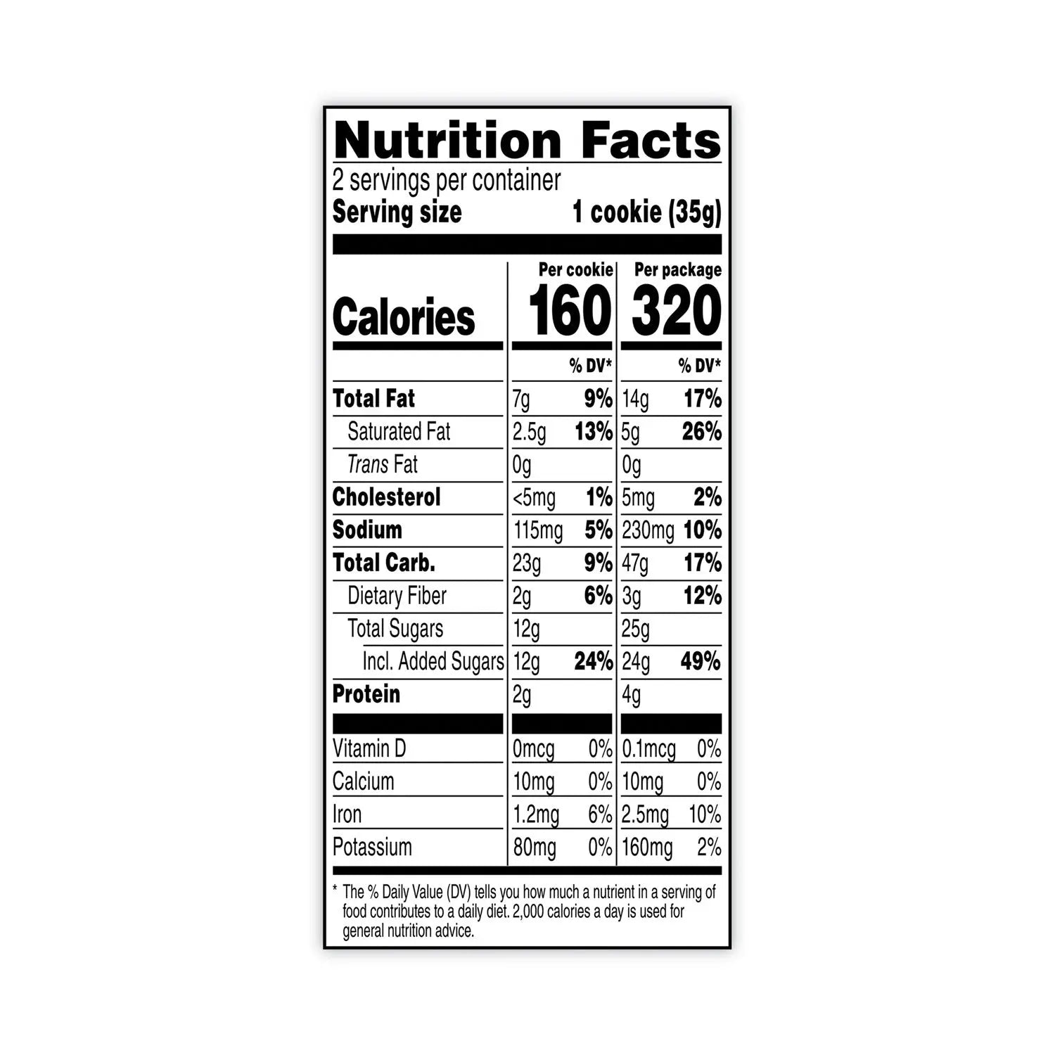 Big Chocolate Brownie, 2.5 oz Packet, 2 Brownies/Pack, 60 Packs/Carton Grandma's® Flipcost