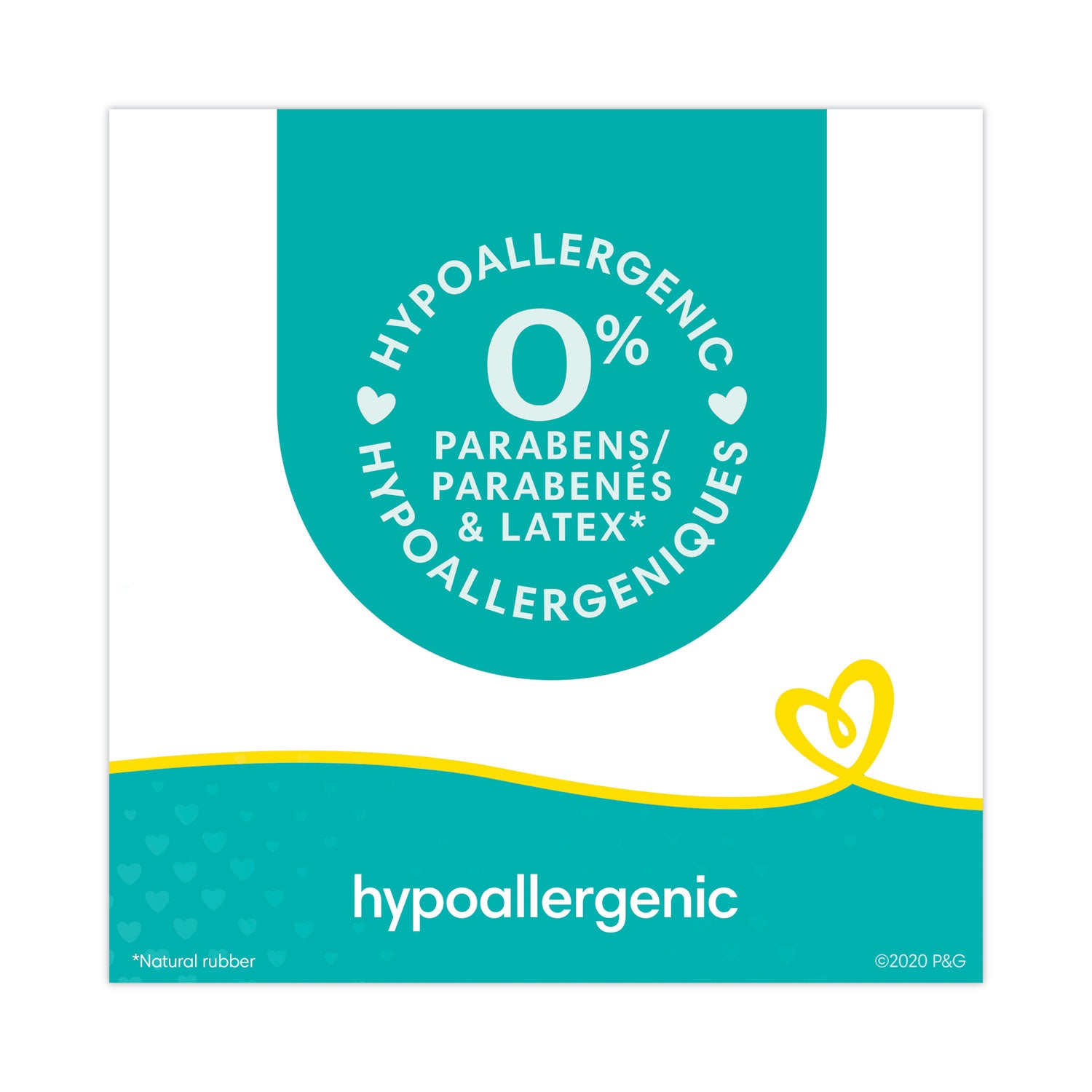 Pampers® Sensitive Baby Wipes, 1-Ply, 6.8 x 7, Unscented, White, 56/Pack, 8 Packs/Carton