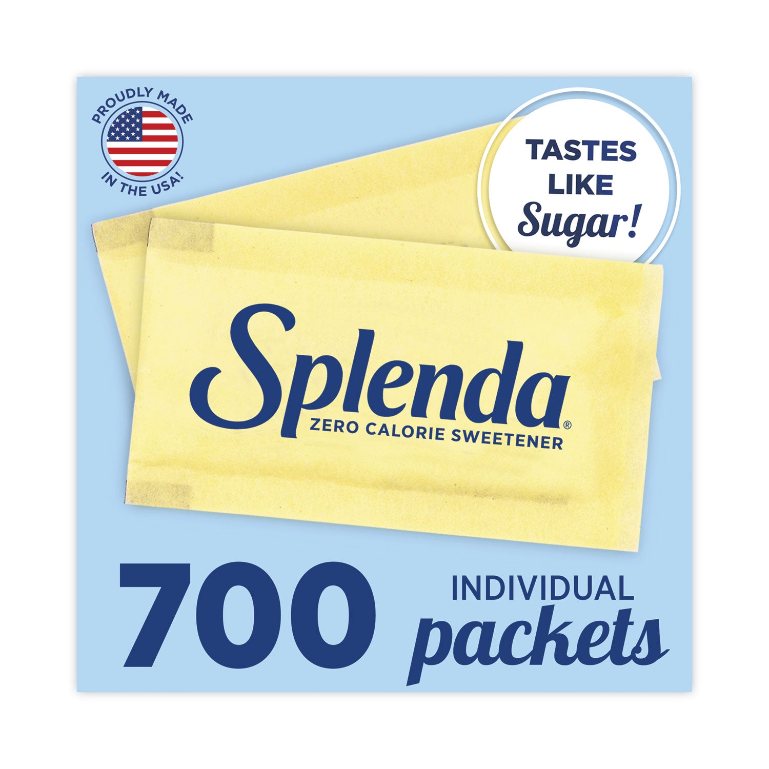 Splenda® No Calorie Sweetener, 1 g Packet, 700/Box