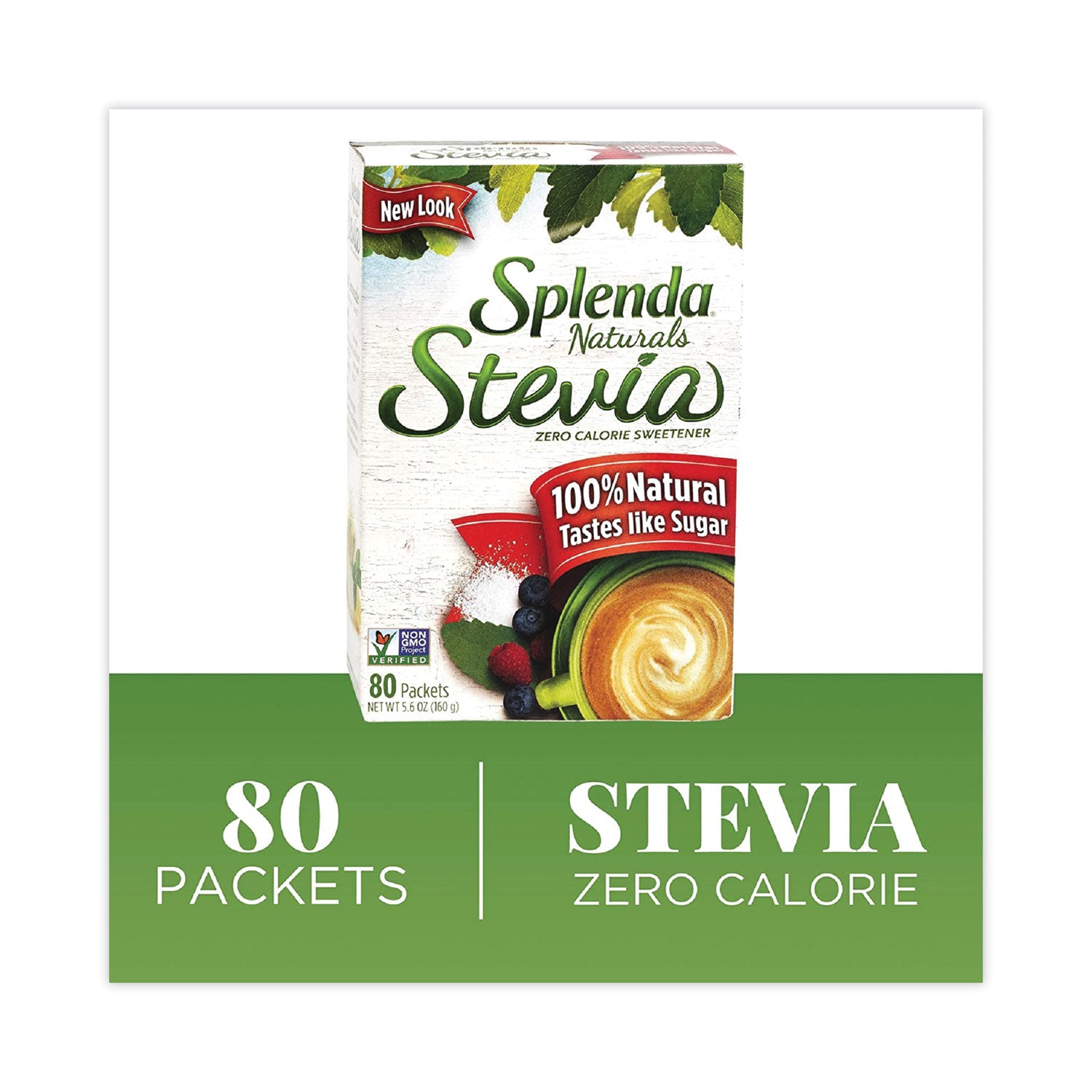Splenda® No Calorie Sweetener, 2 g Packet, 80/Box