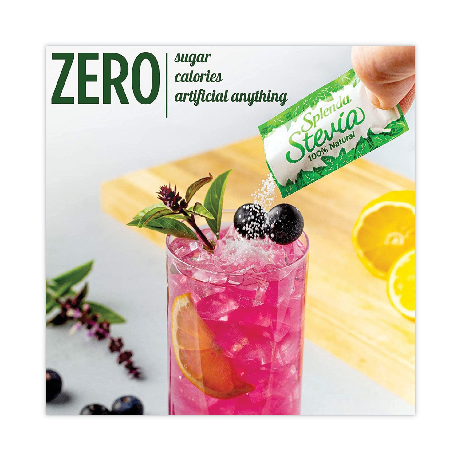 Splenda® No Calorie Sweetener, 2 g Packet, 80/Box