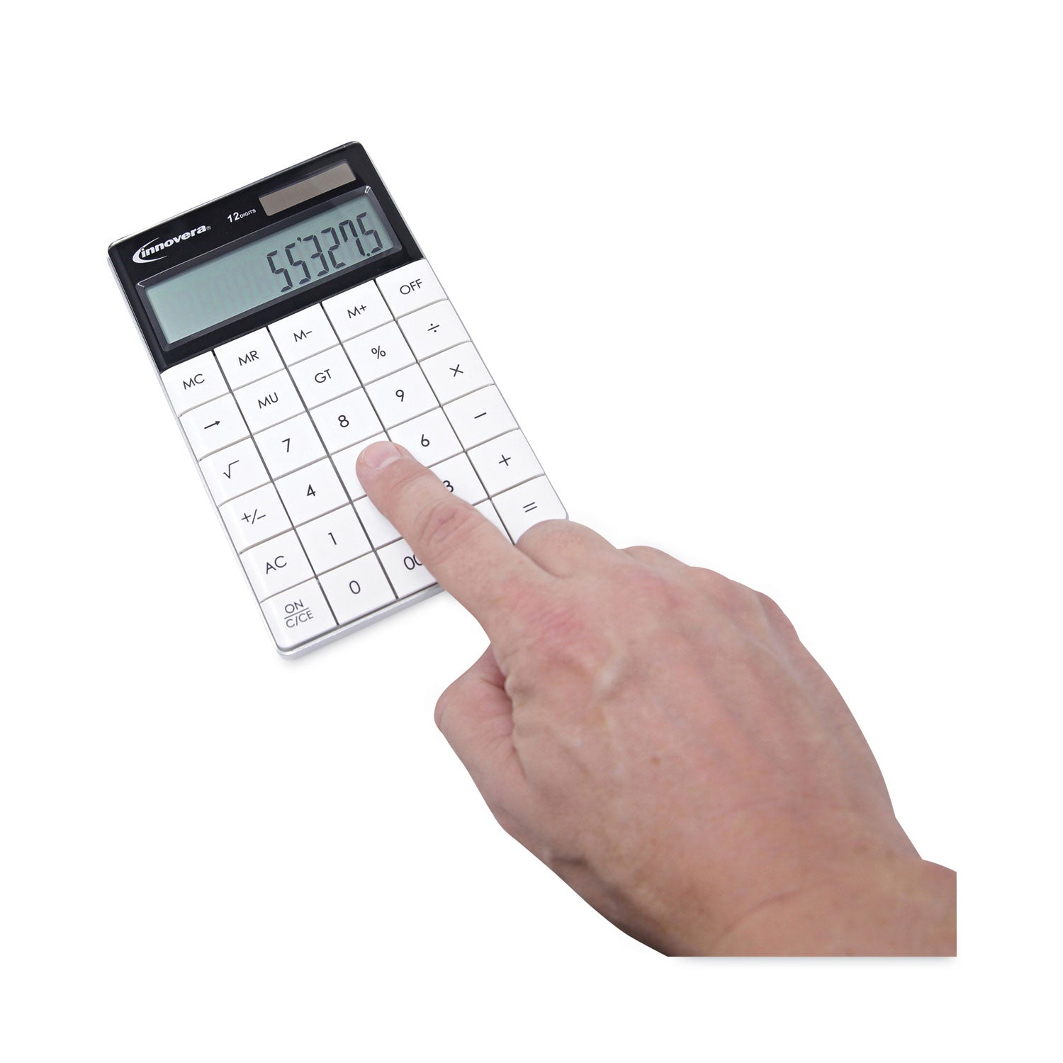 Innovera® 15973 Large Button Calculator, 12-Digit LCD