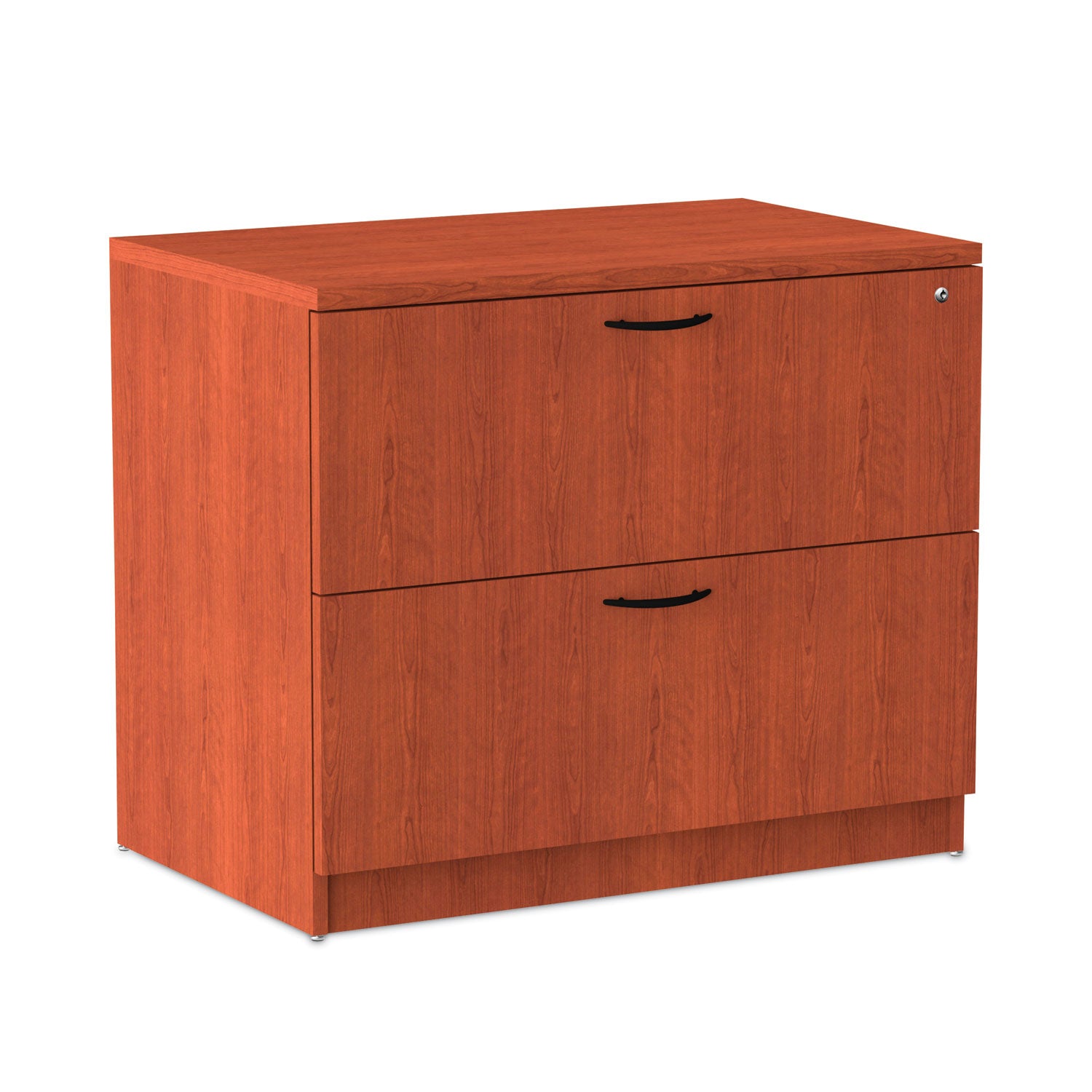 Alera® Alera Valencia Series Lateral File, 2 Legal/letter-Size File Drawers, Medium Cherry, 34" X 22.75" X 29.5"