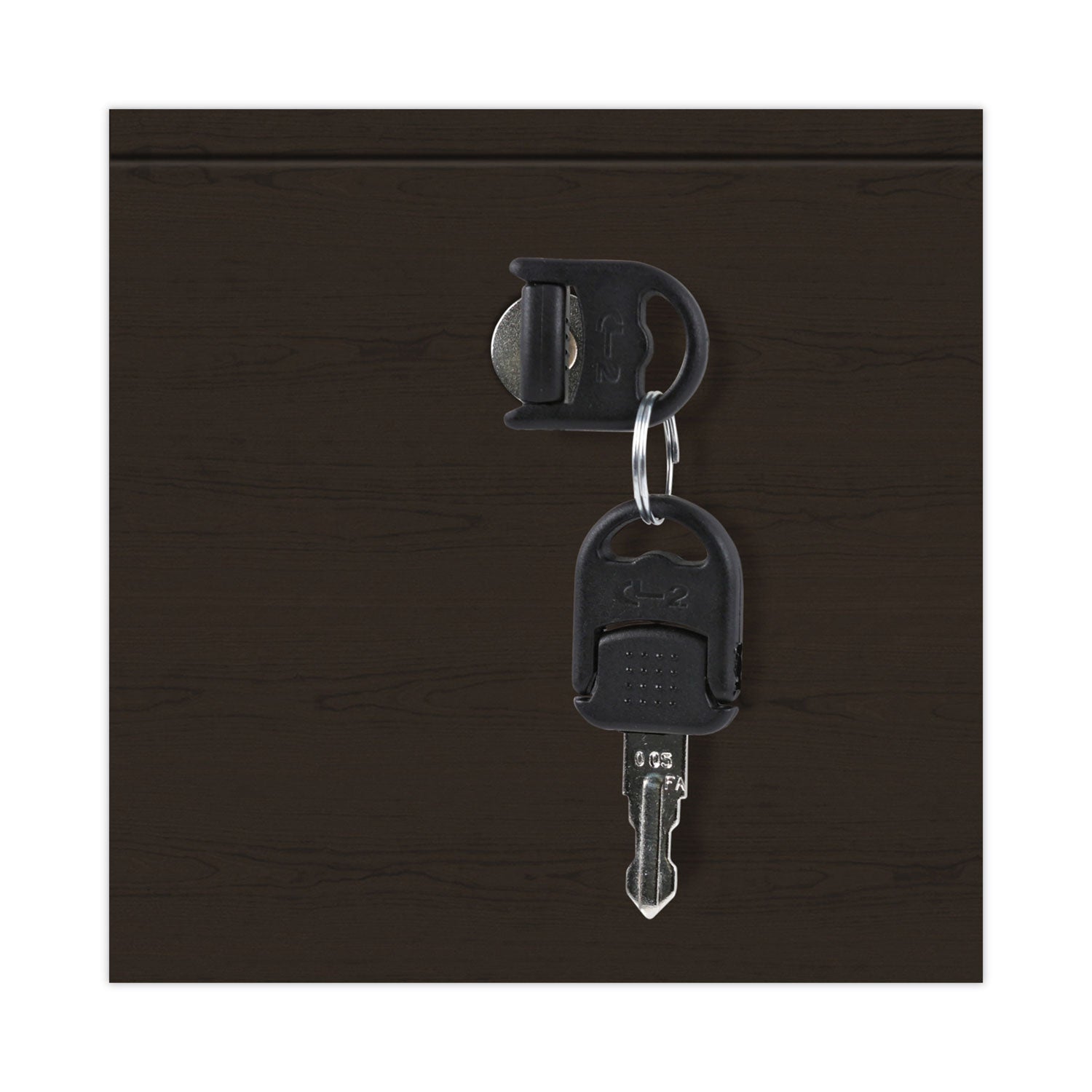 Alera® Alera Valencia Series Full Pedestal File, Left/right, 3-Drawers: Box/box/file, Legal/letter, Espresso, 15.63" X 20.5" X 28.5"